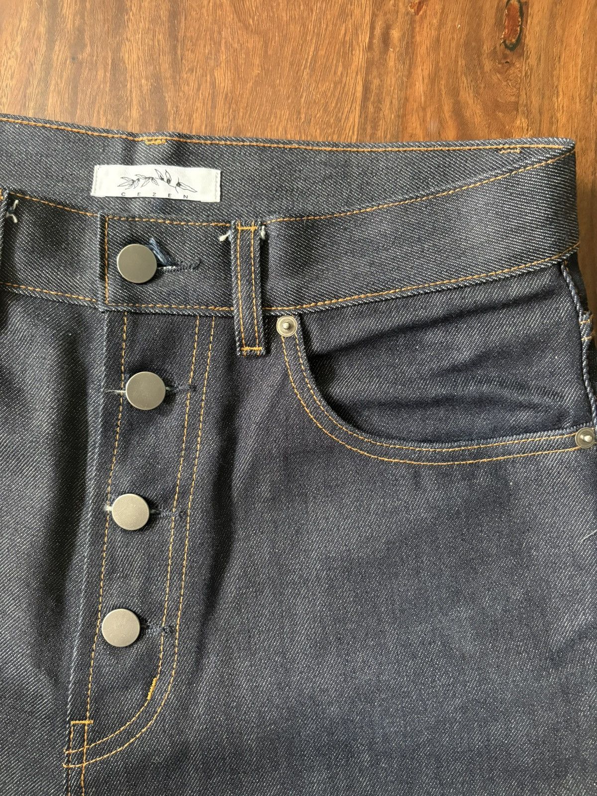 Yuremane CEZEN Raw Denim Size US 30 / EU 46 - 3 Thumbnail