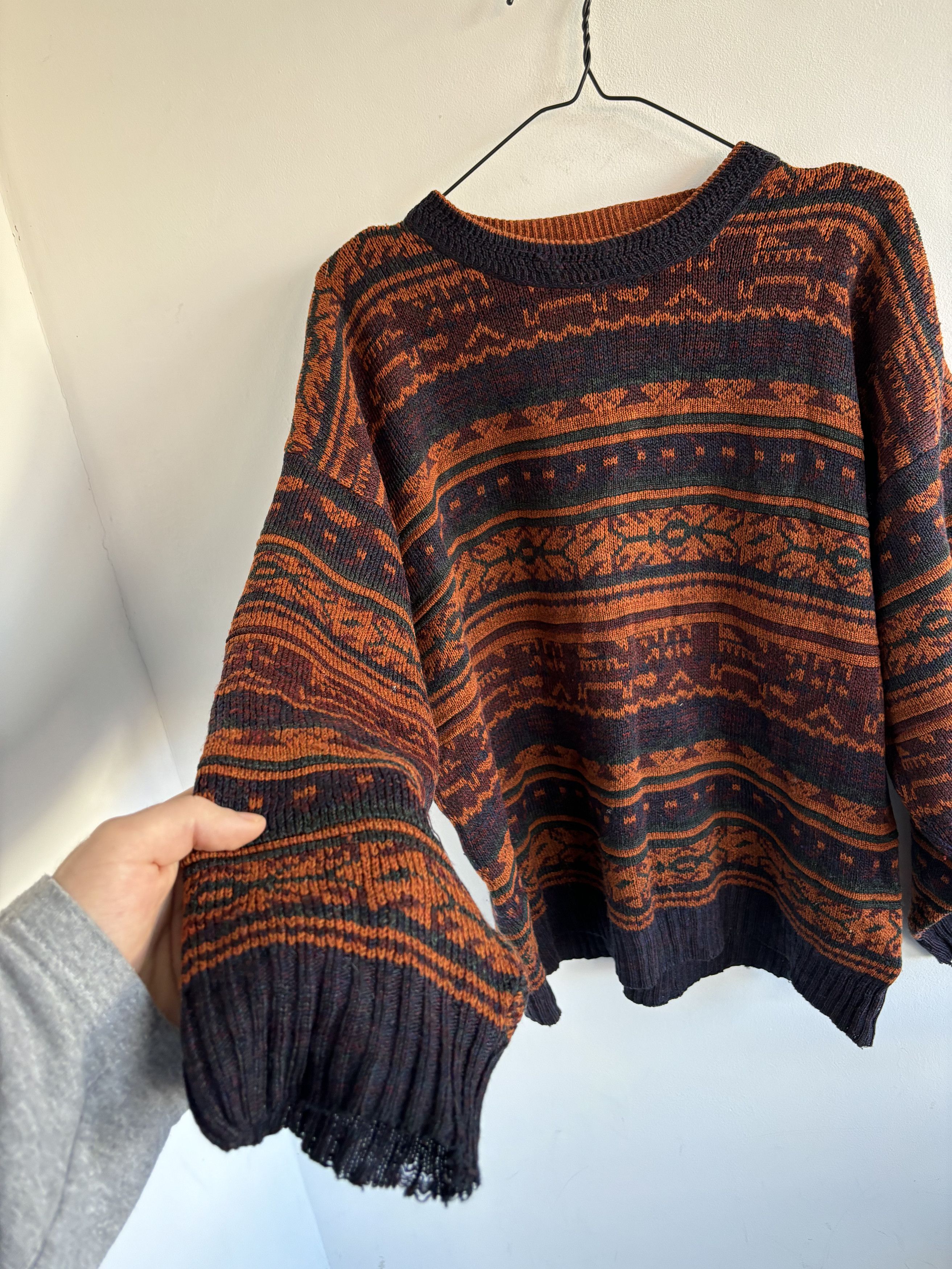 Vintage Vintage Oriental Sweater Size US L / EU 52-54 / 3 - 4 Thumbnail