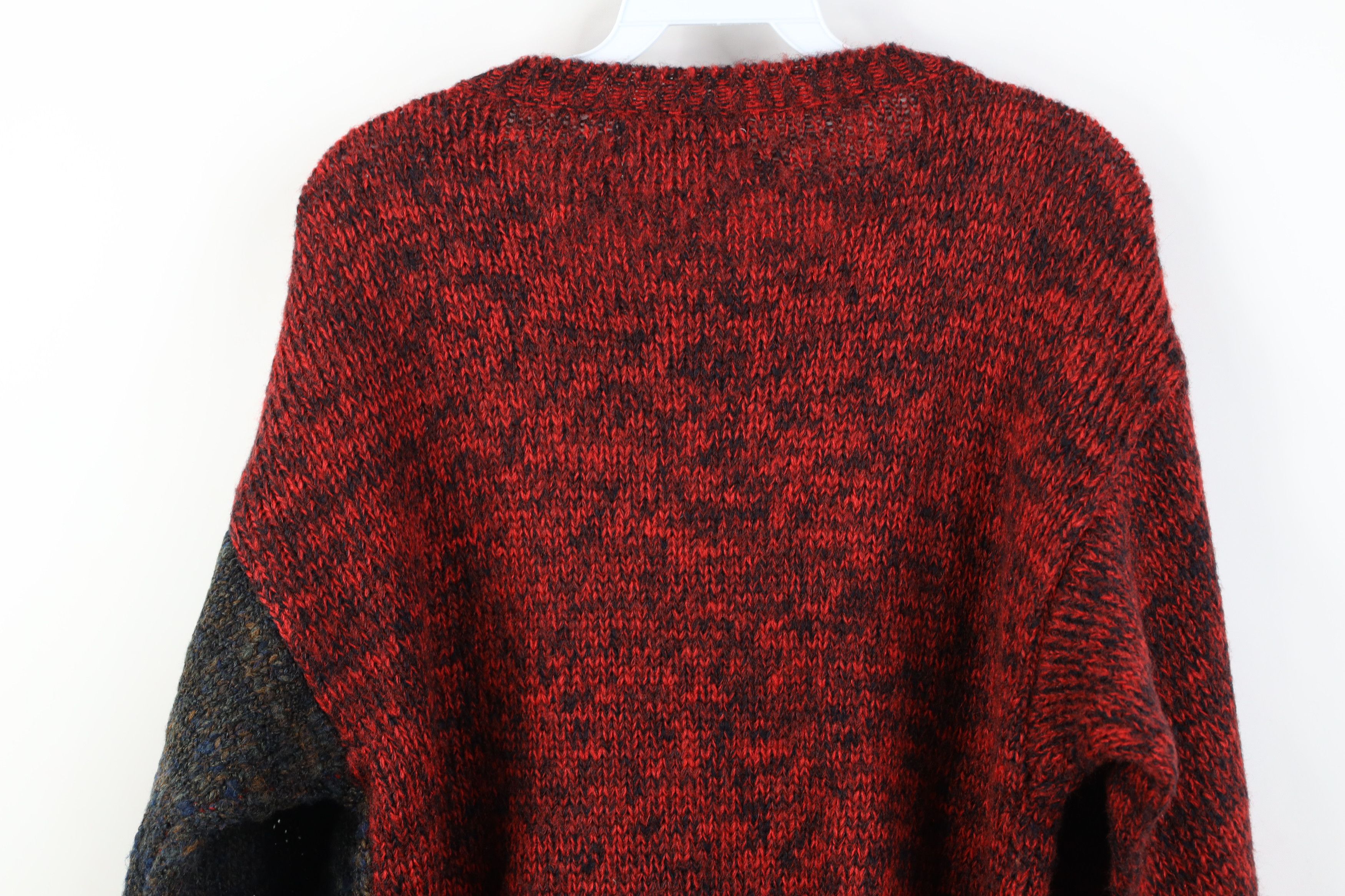 Vintage Vintage 90s Streetwear Wool Blend Knit Crewneck Sweater Size M / US 6-8 / IT 42-44 - 11 Thumbnail