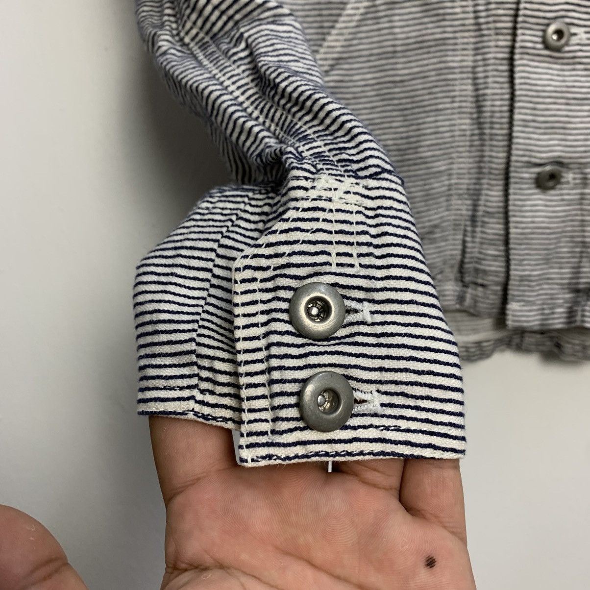 ADAM ET ROPE × Dickies Dickies x Adam et Ropé Women Striped Chore Jacket Size S / US 4 / IT 40 - 7 Thumbnail
