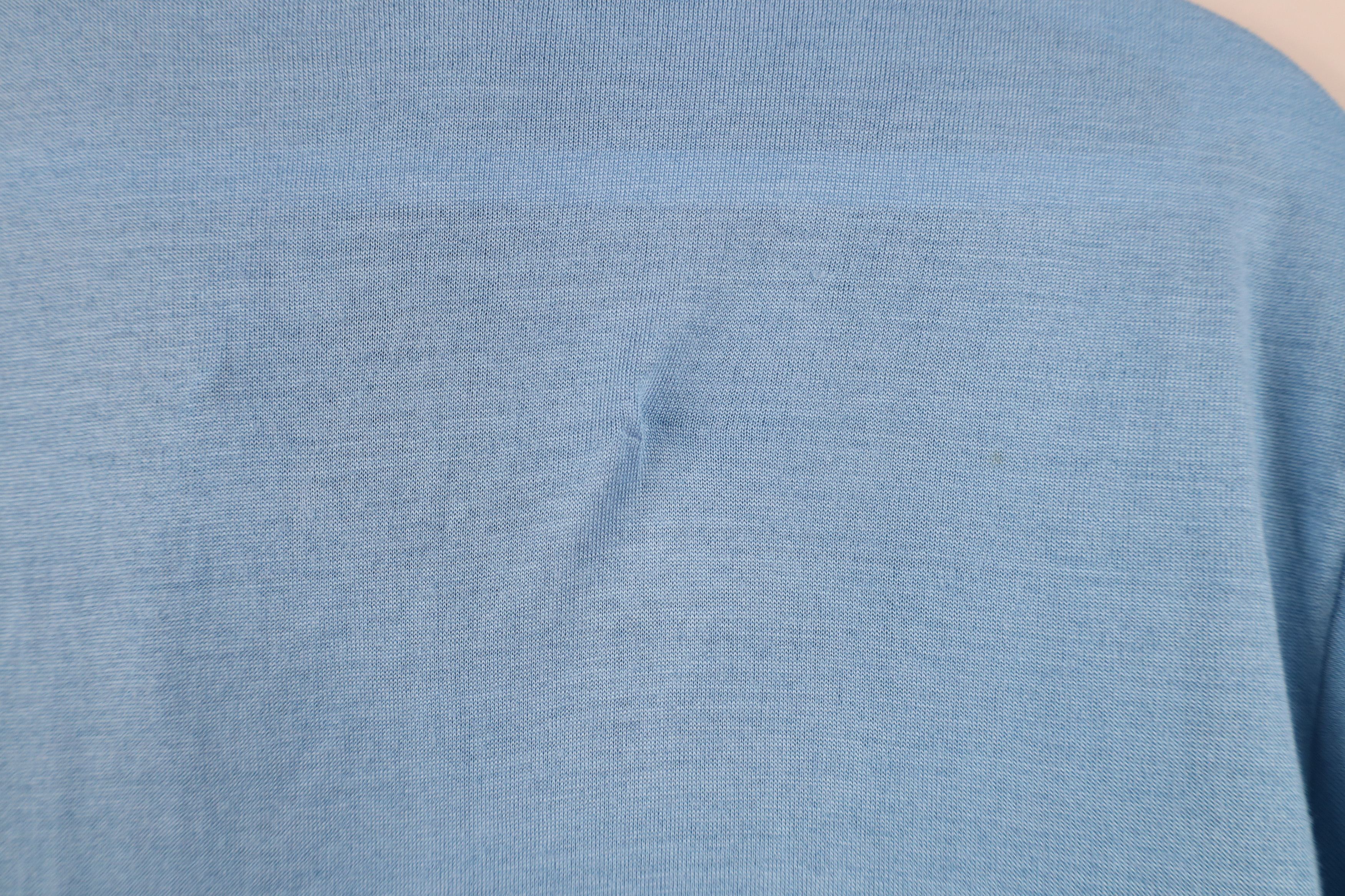Vintage Vintage 60s 70s Streetwear Knit Collared Polo Shirt Blue USA Size US S / EU 44-46 / 1 - 13 Thumbnail