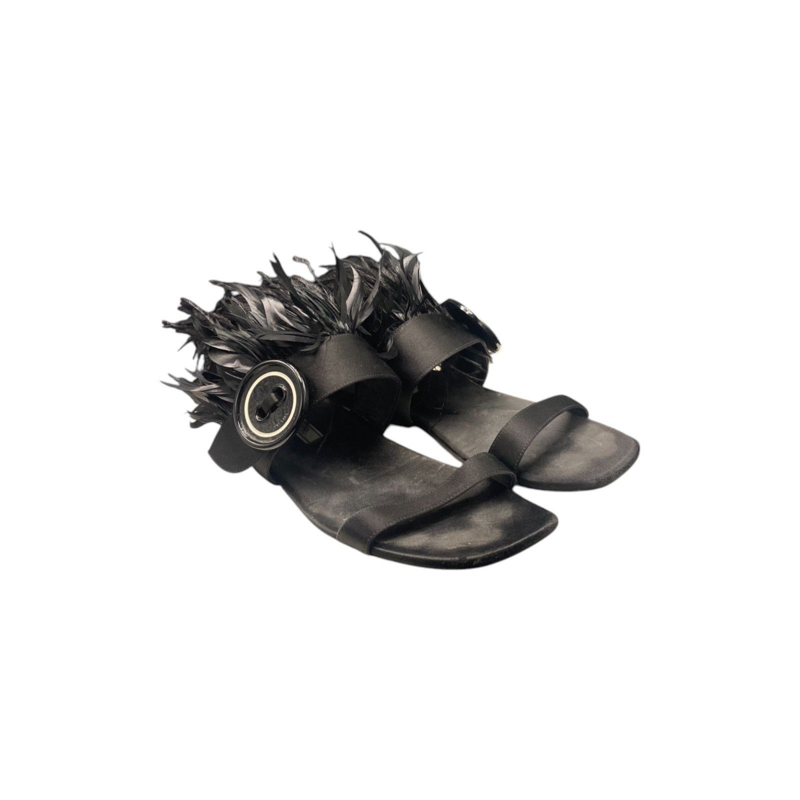 Prada F/W 2017 Feather Flats Size US 11 / IT 41 - 1 Thumbnail