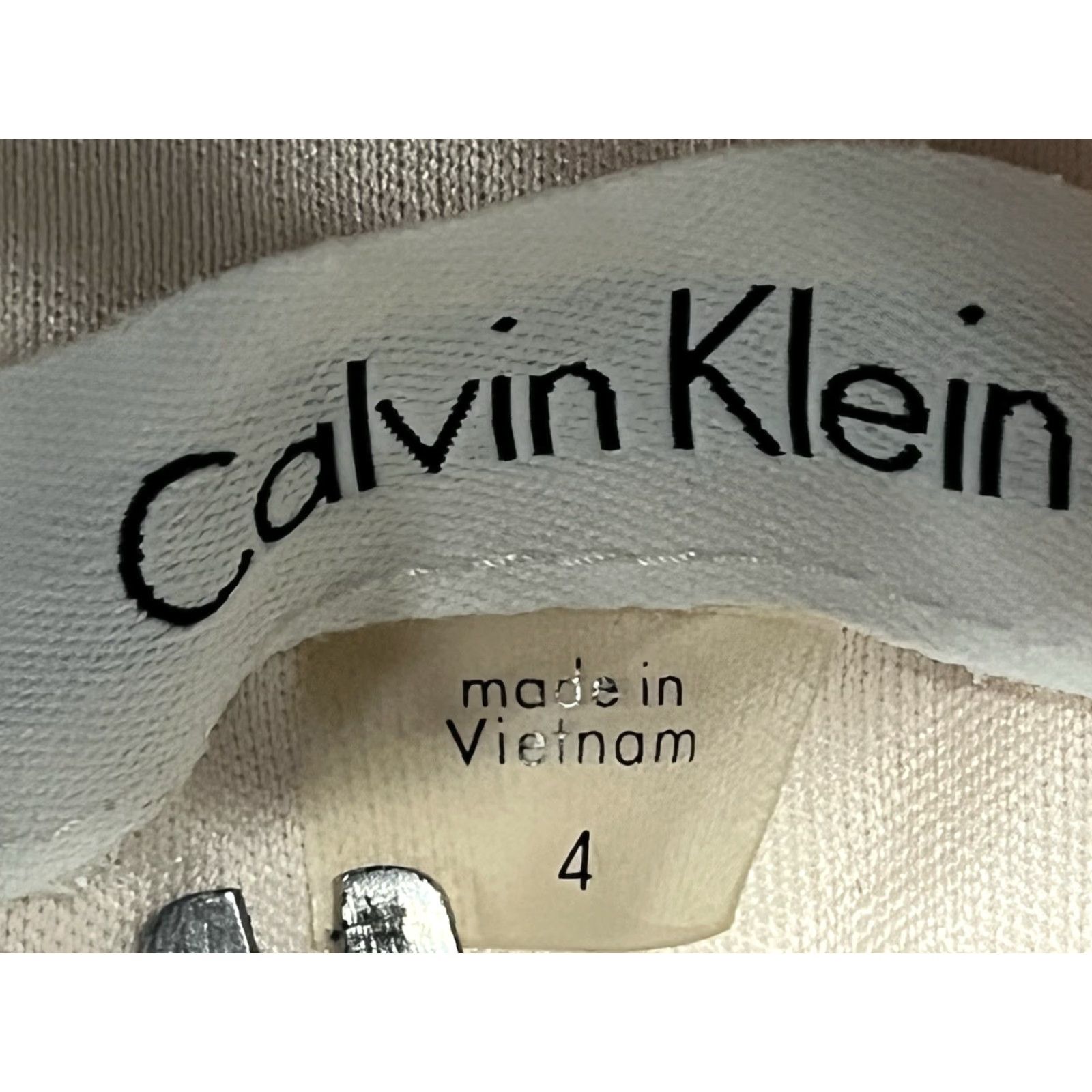Calvin Klein Calvin Klein Women’s Sleeveless Knee Length Dress 4 Pink Formal/Business/Party Zip Sweetheart Neckline Cap Sleeve Bodycon Size S / US 4 / IT 40 - 5 Thumbnail