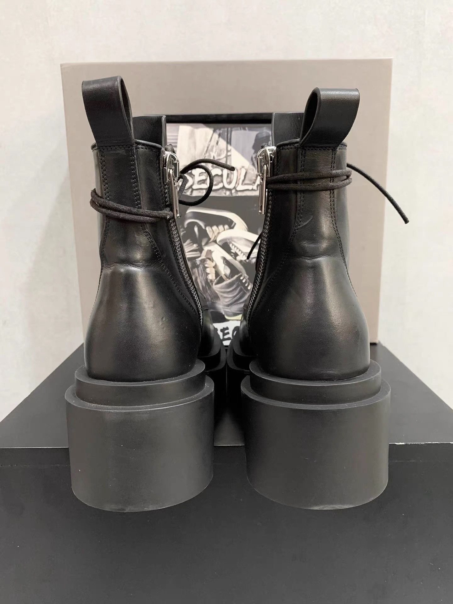 Rick Owens Rick Owens Bogun Runway Thick Sole Boots K34 Size US 6 / EU 39 - 7 Thumbnail