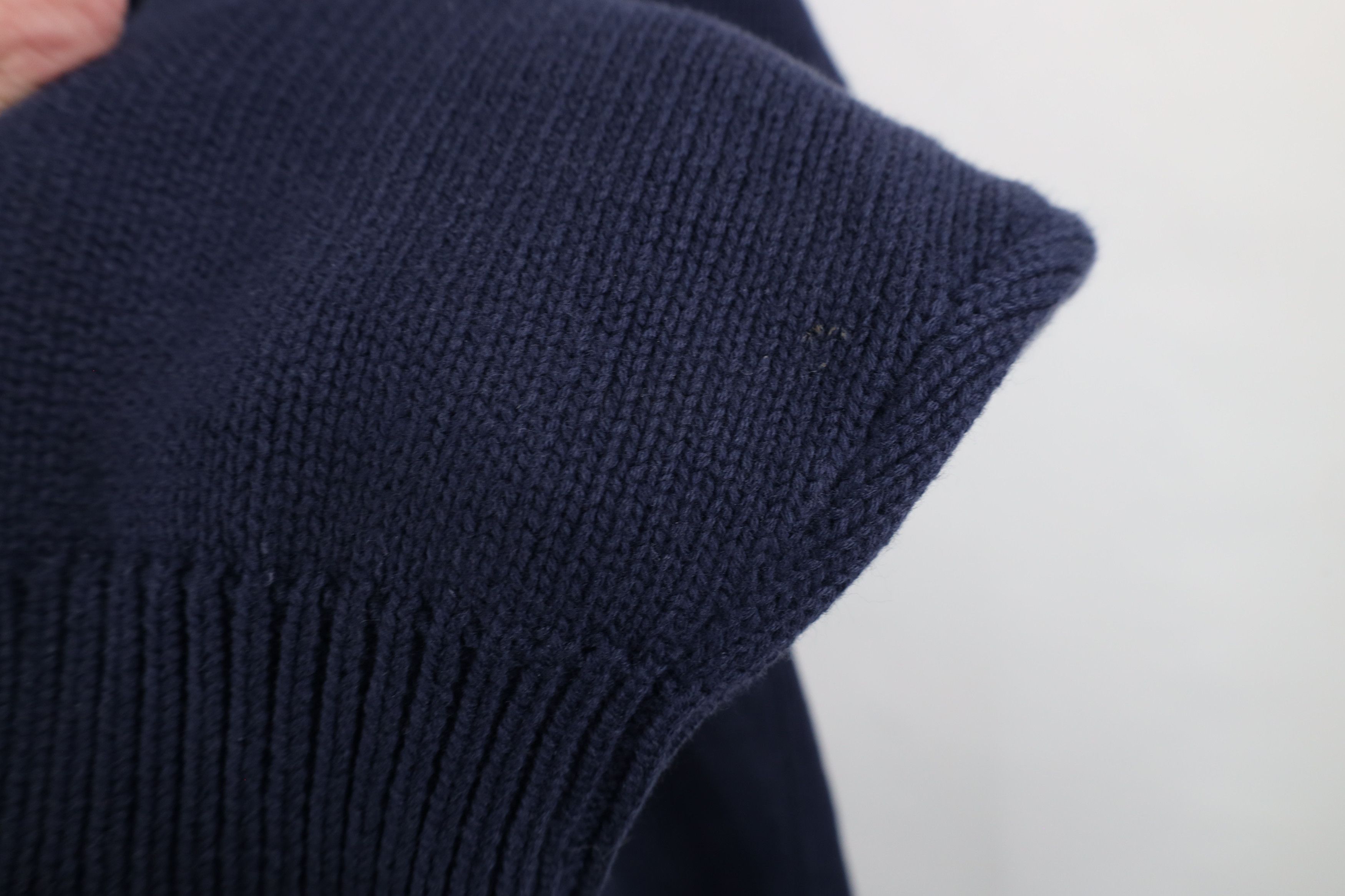 Vintage Vintage 90s Horse Equestrian Polo Turtleneck Tunic Sweater Size XL / US 12-14 / IT 48-50 - 10 Thumbnail