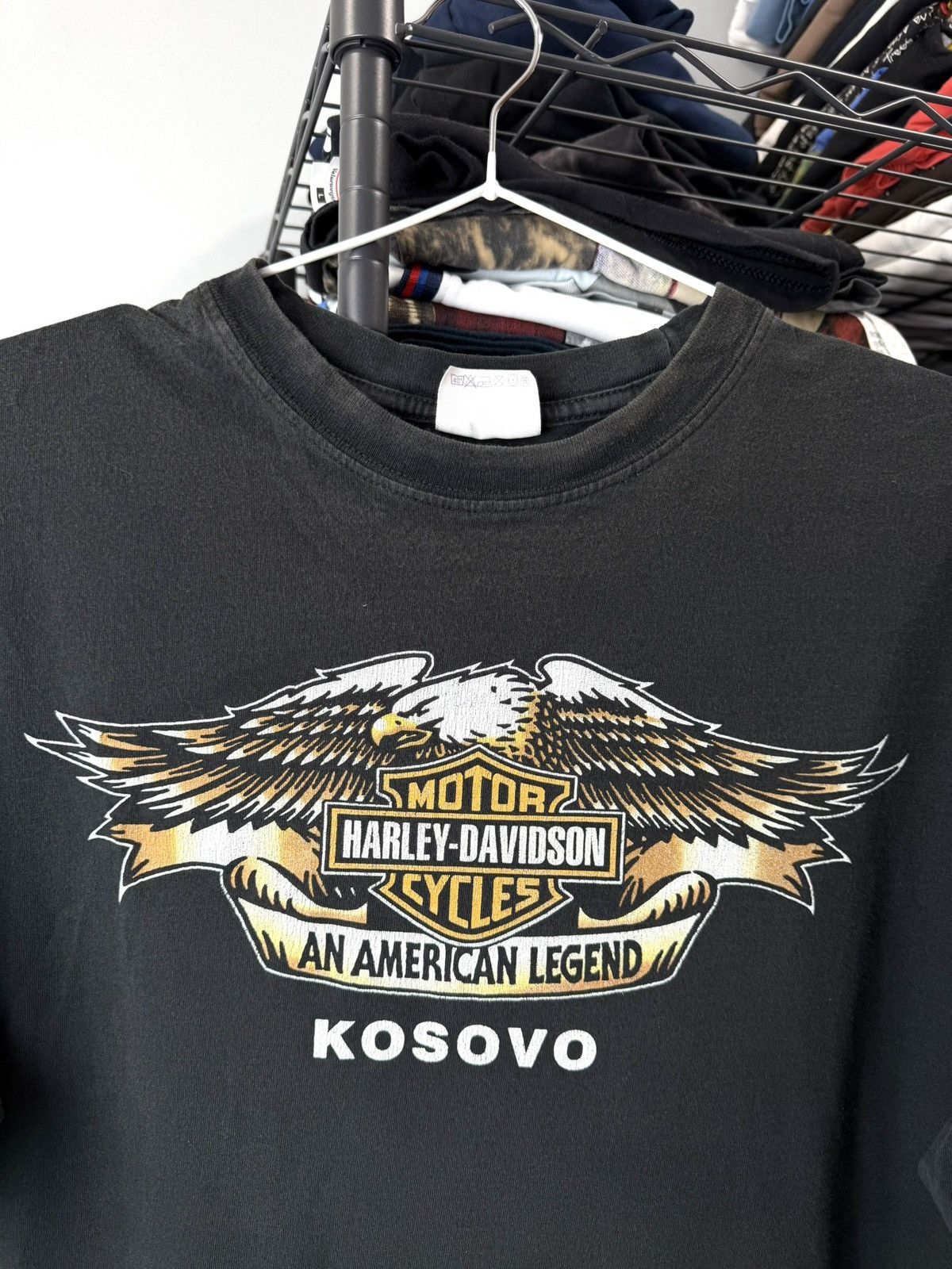 Harley Davidson Vintage 2000’s Harley Davidson Losovo T Shirt Size US L / EU 52-54 / 3 - 3 Thumbnail