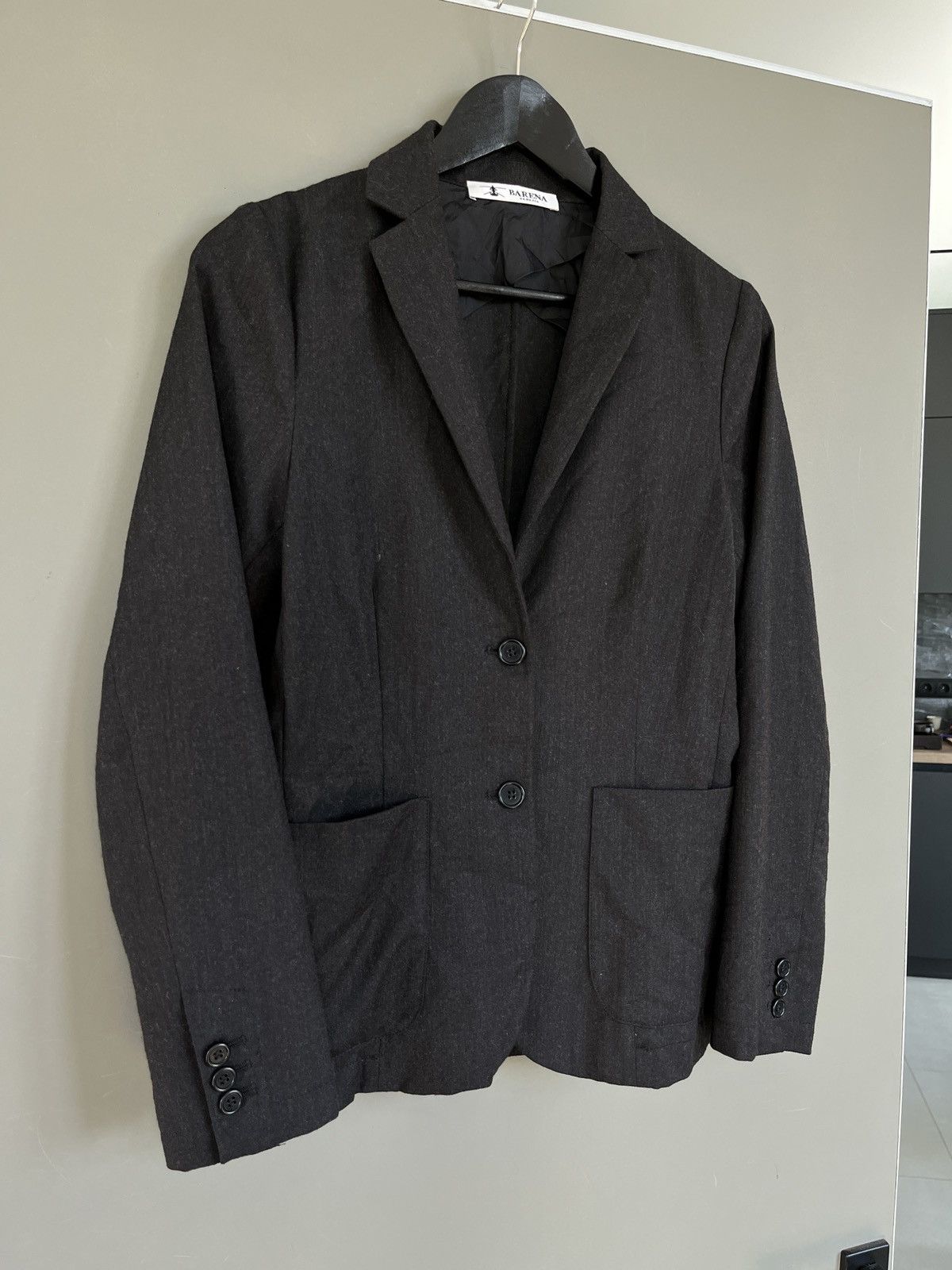 Barena × Barena Venezia Barena Venezia Wool Casual Wool Black Simple Blazer Jacket Size M / US 6-8 / IT 42-44 - 5 Thumbnail