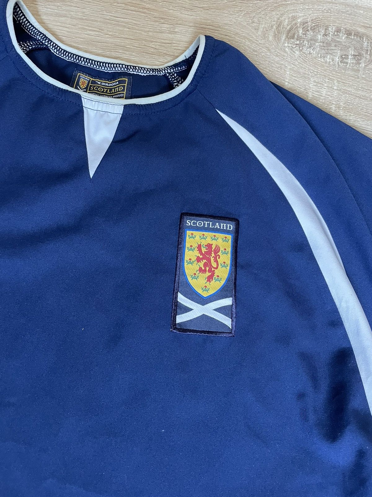 Diadora × Vintage Scotland Home Football Shirt 2003-2005 Soccer Jersey Diadora Size US S / EU 44-46 / 1 - 3 Thumbnail