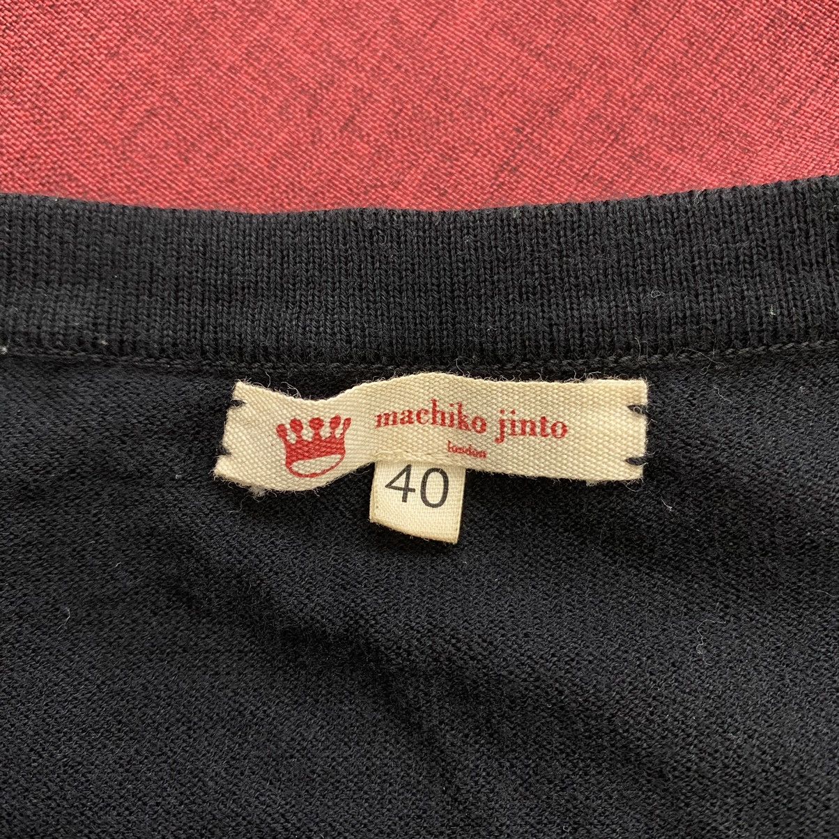 Japanese Brand MACHIKO JINTO LONDON Japanese Designer Button Up Knitwear Size M / US 6-8 / IT 42-44 - 5 Thumbnail