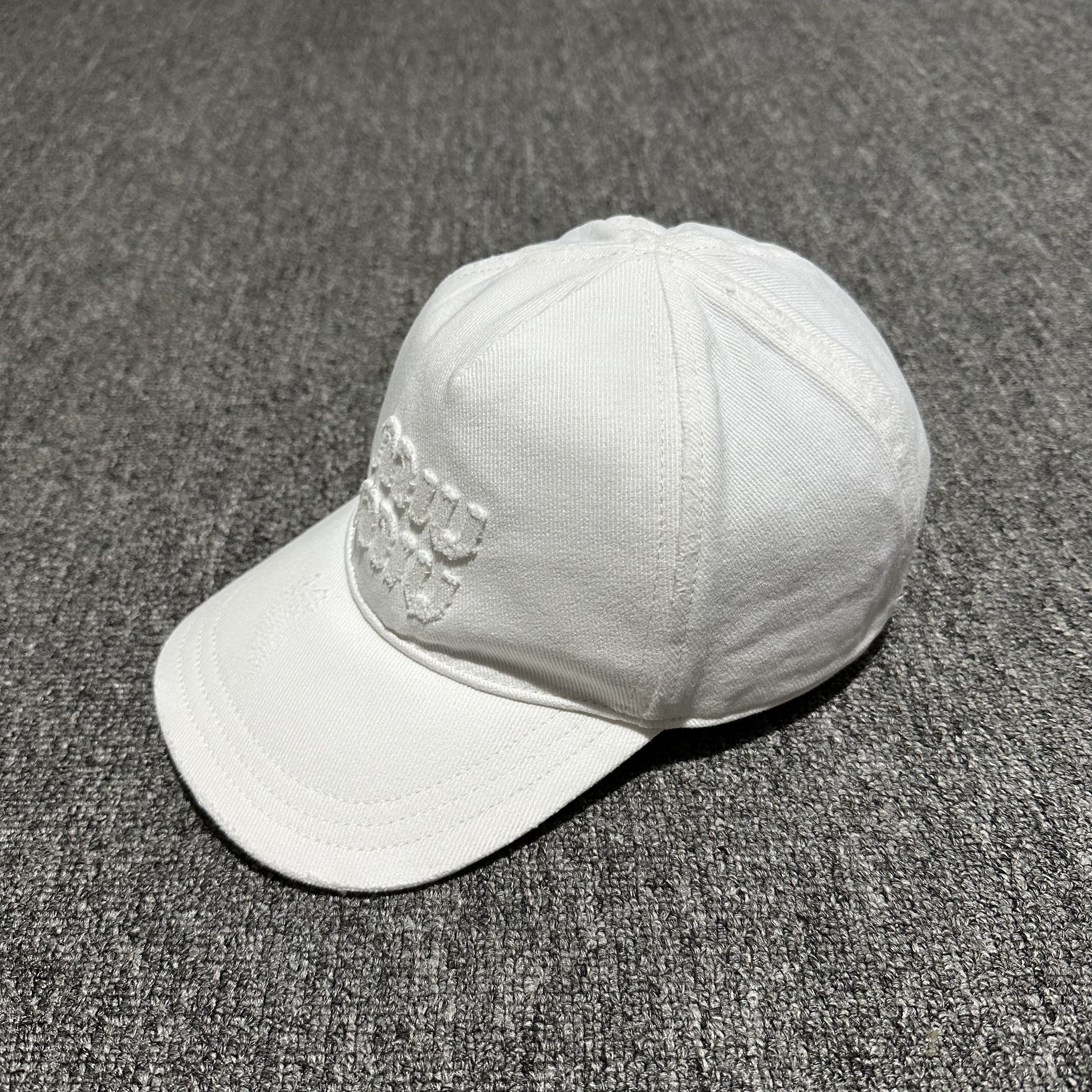 Miu Miu Miu Miu Baseball Distressed Cap Size ONE SIZE - 4 Thumbnail