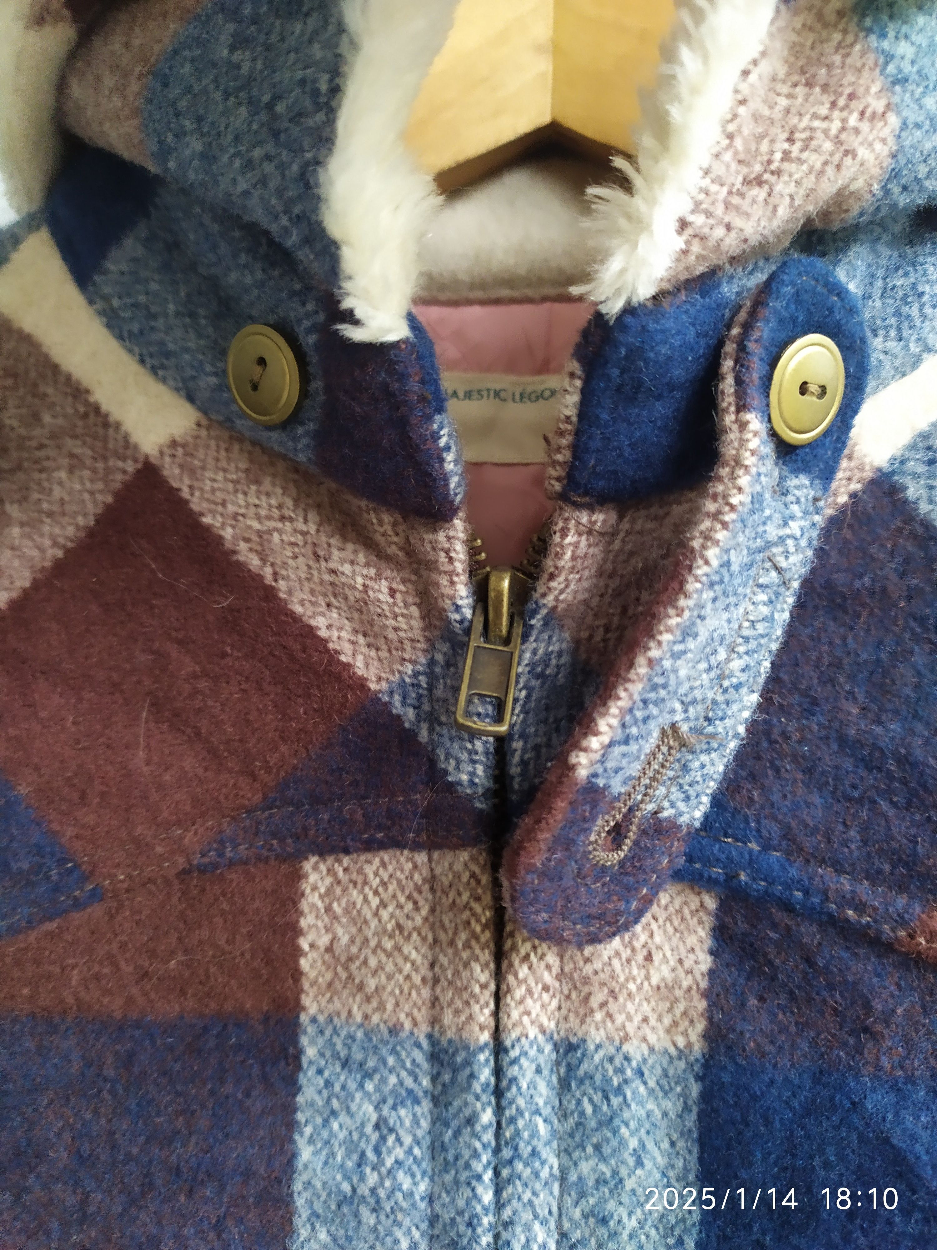 Flannel × Japanese Brand Women's Majestic Legon Plaid Flannel Jacket Size M / US 6-8 / IT 42-44 - 6 Thumbnail