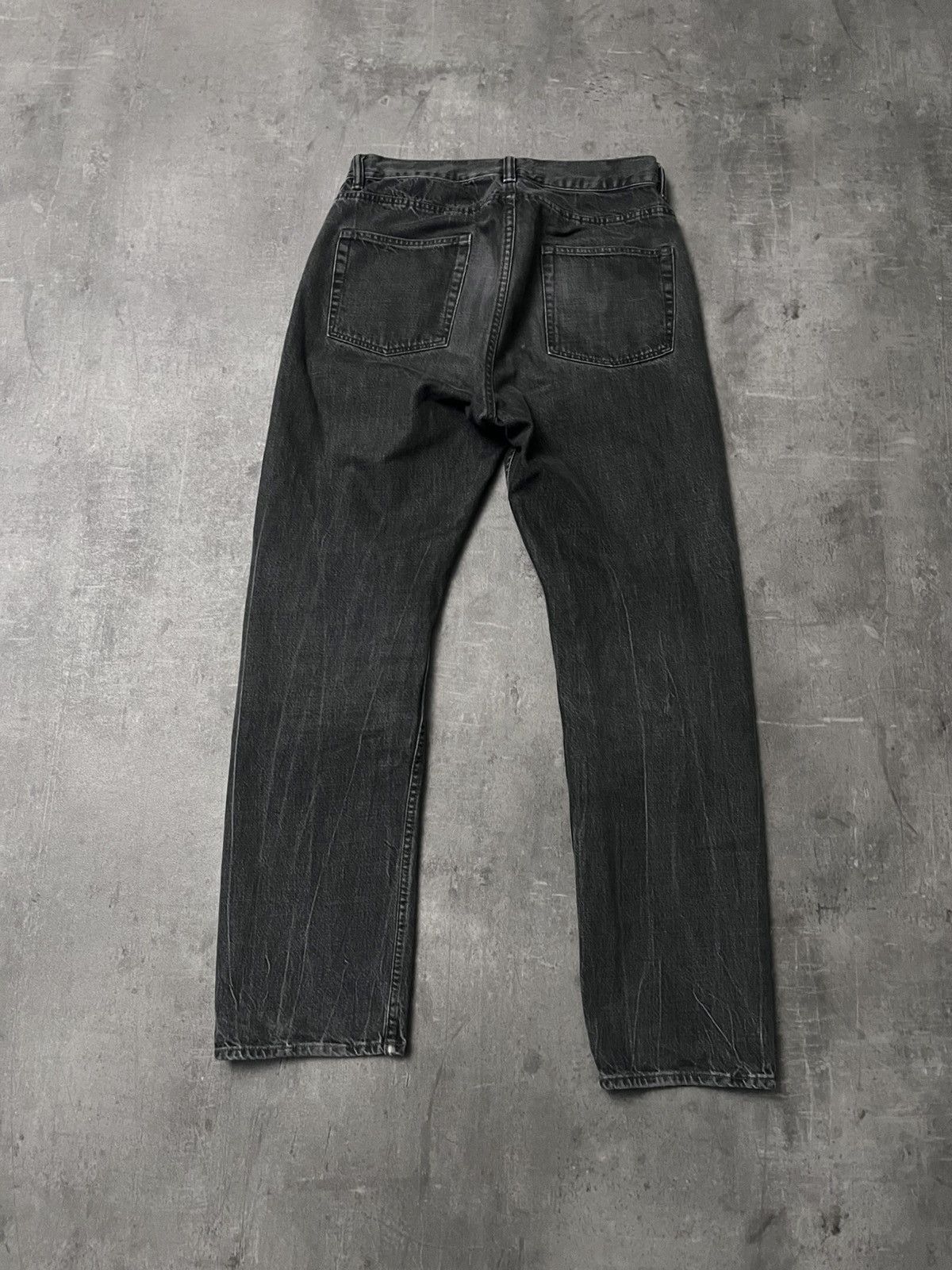Our Legacy Our Legacy 2nd Cut grey wash denim jeans Size US 31 - 7 Thumbnail