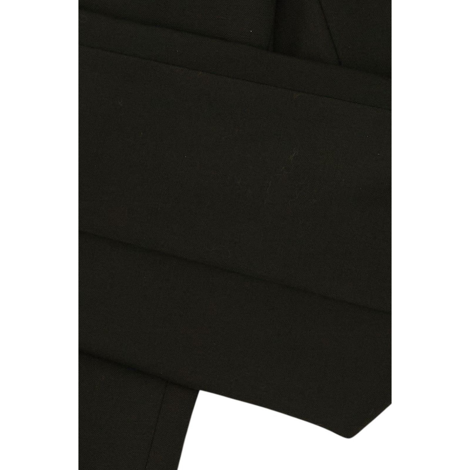 Valentino Black Light Wool Trousers Size 27" / US 4 / IT 40 - 3 Thumbnail