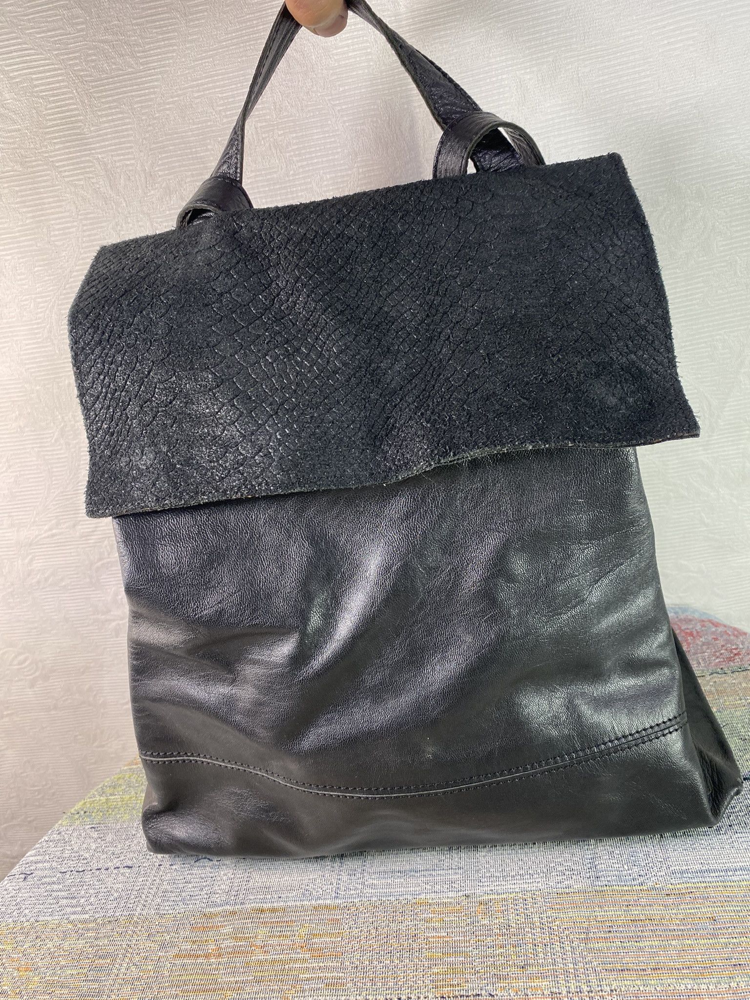 Other STOW LONDON Luxury Leather Backpack Made in Italy Size ONE SIZE - 2 Thumbnail