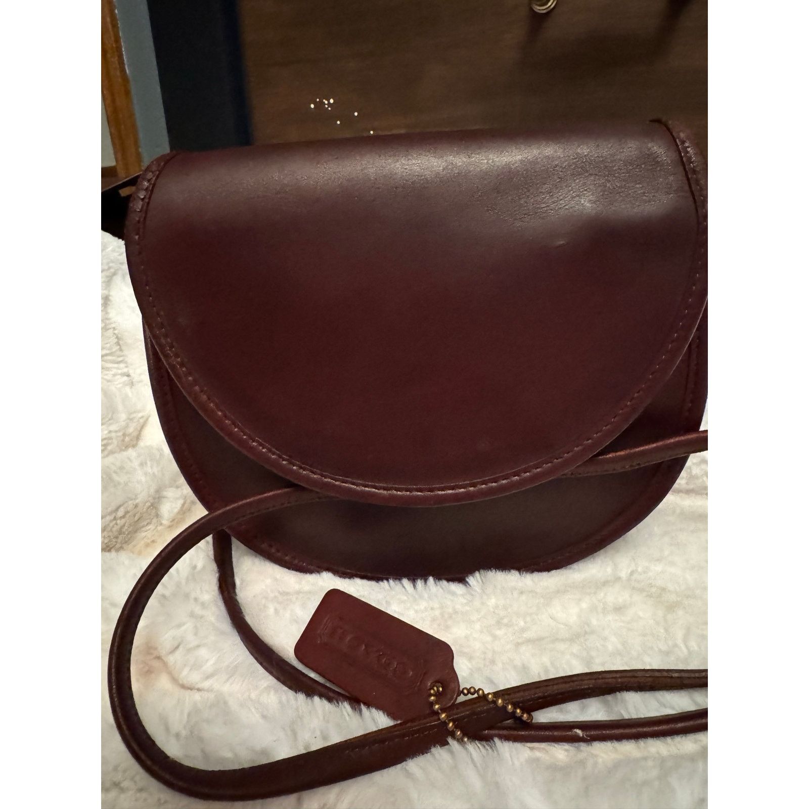 Coach Beaitifully Restored Coach Casey Bag Mahogany Crossbody Size ONE SIZE - 10 Thumbnail