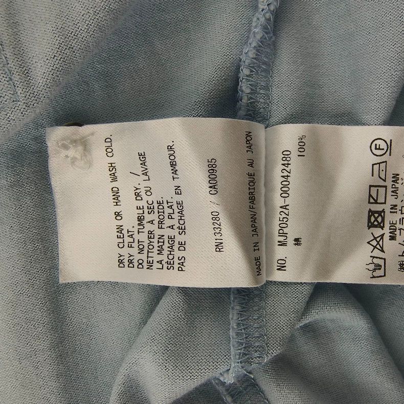 Thom Browne Thom Browne Light blue POLO shirt Size US S / EU 44-46 / 1 - 6 Thumbnail