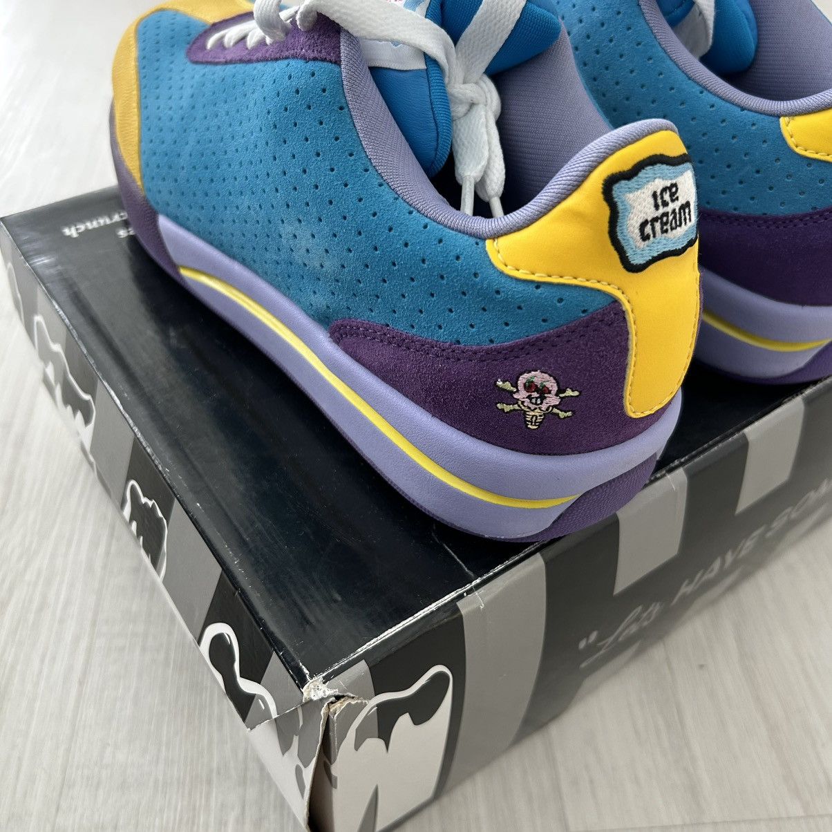 Icecream × Reebok VERY RARE OG 2006 REEBOK X BBC/ICE CREAM BOARDLIP I Size US 9.5 / EU 42-43 - 4 Thumbnail