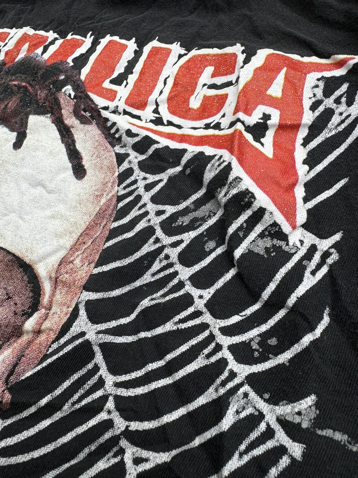 Band Tees × Metallica × Vintage RARE METALLICA Y2K VINTAGE BAND 90s TSHIRT TEE GRUNGE ROCK Size US S / EU 44-46 / 1 - 22 Thumbnail