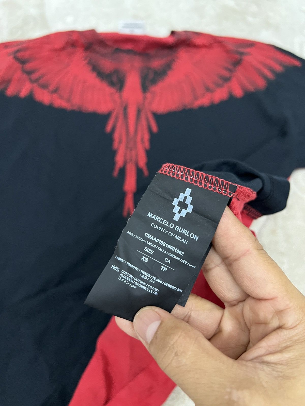Designer × Marcelo Burlon MARCELO BURLON COUNTRY OF MILAN ITALIAN DESIGNER SHIRT Size US XS / EU 42 / 0 - 7 Thumbnail