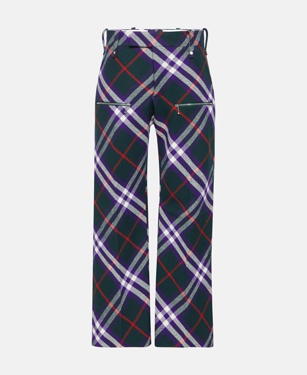 Burberry Wool trousers Size 46R - 1 Thumbnail