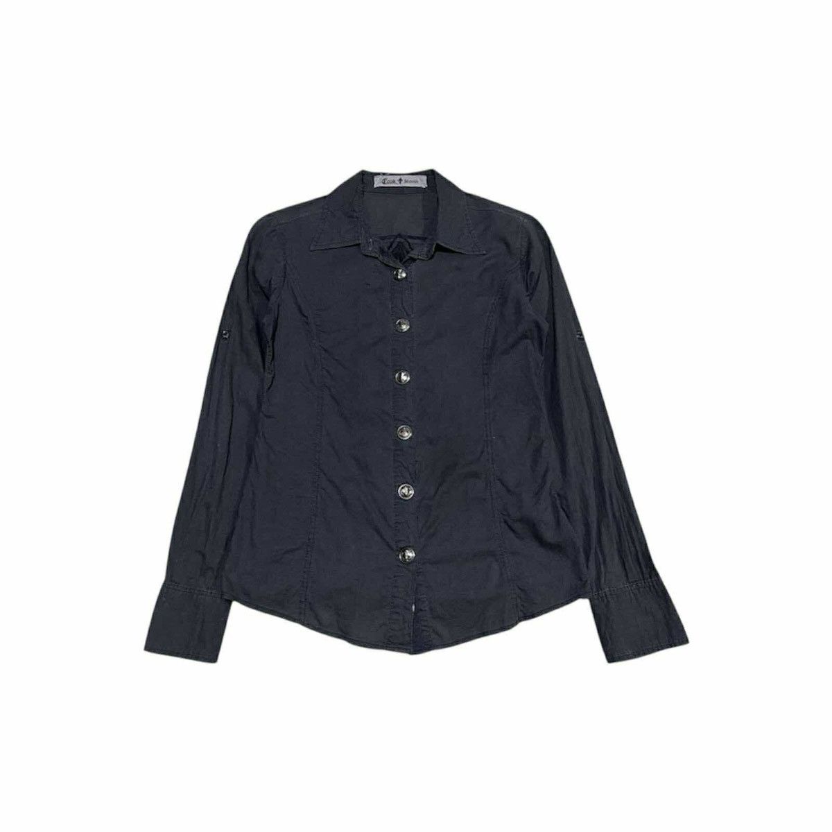 Japanese Brand 🔥Y2K Vintage Cook Jeans Fleur Shirt Black Goth Punk Size US S / EU 44-46 / 1 - 4 Thumbnail