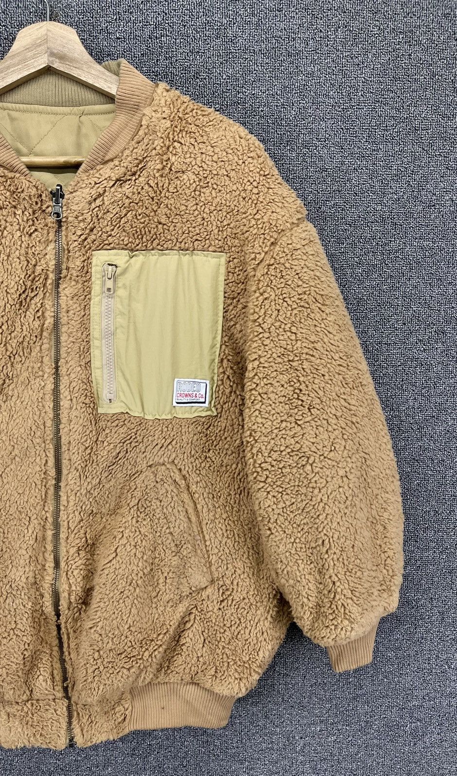 Japanese Brand Vintage Rodeo Crown Spellout Rare Reversible Hooded Jacket Size US L / EU 52-54 / 3 - 11 Thumbnail