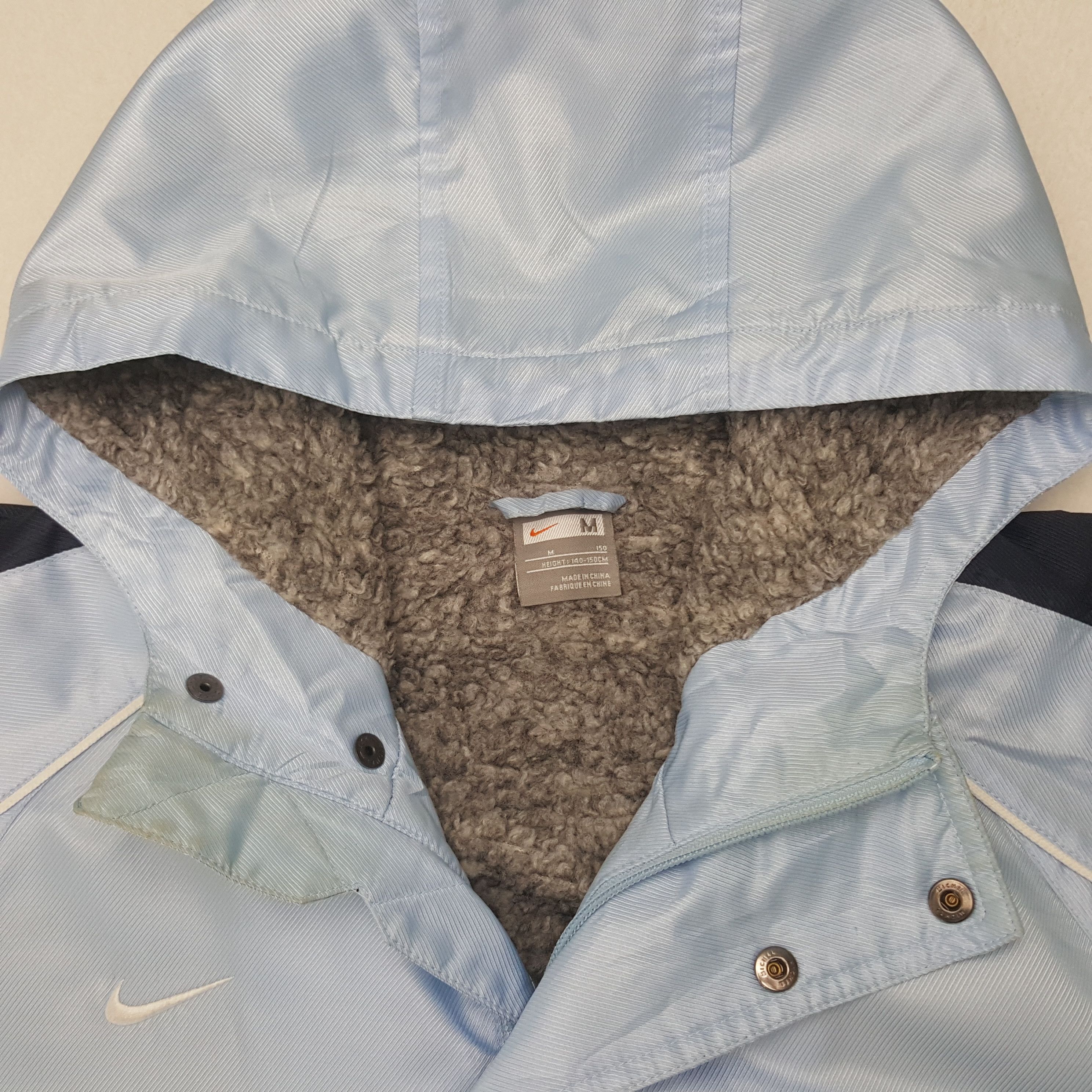 Nike × Vintage Vintage Nike American Big Swoosh Long Jacket C281N8 Size US M / EU 48-50 / 2 - 5 Thumbnail