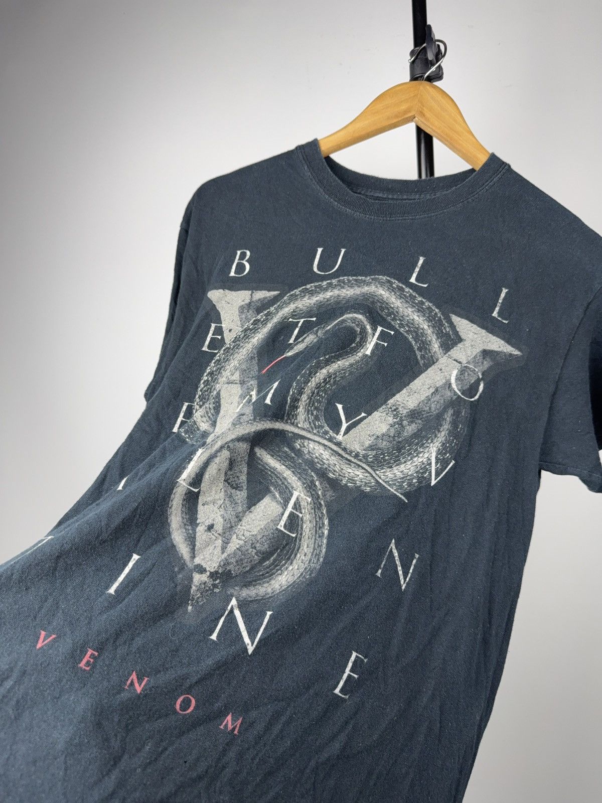 Vintage 00s Bullet For My Valentine Venom 2015 Metalcore Band Tee Size US M / EU 48-50 / 2 - 7 Thumbnail