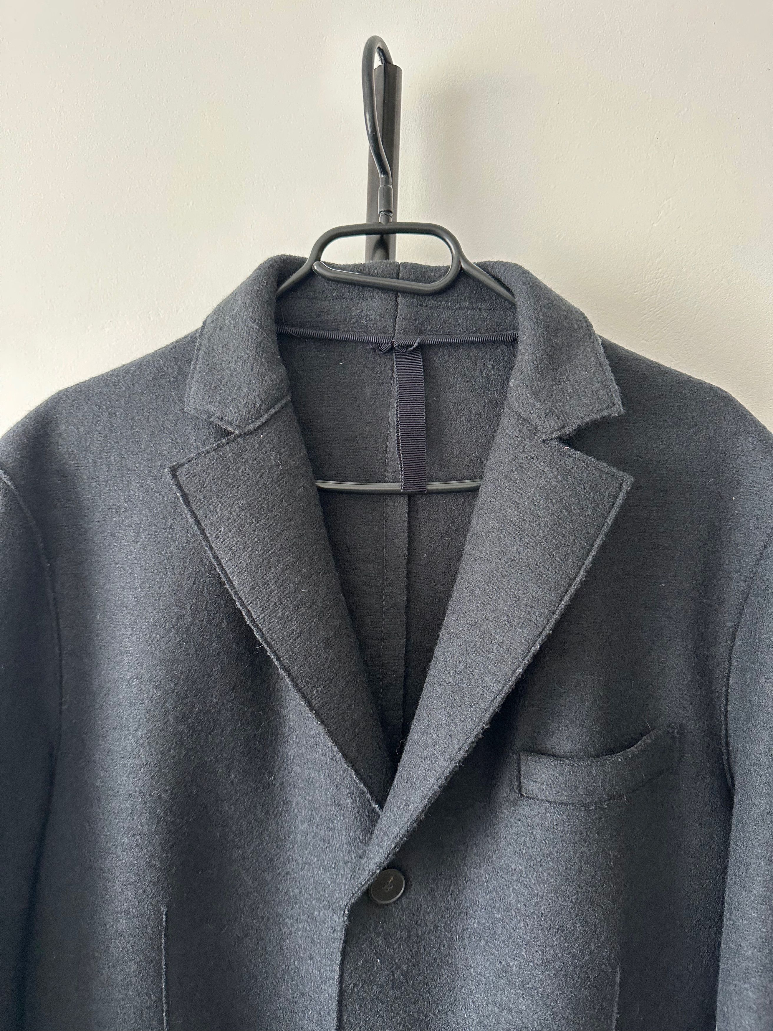 Harris Wharf London Harris Wharf London WOOL Unstructured single breasted coat Size US L / EU 52-54 / 3 - 3 Thumbnail