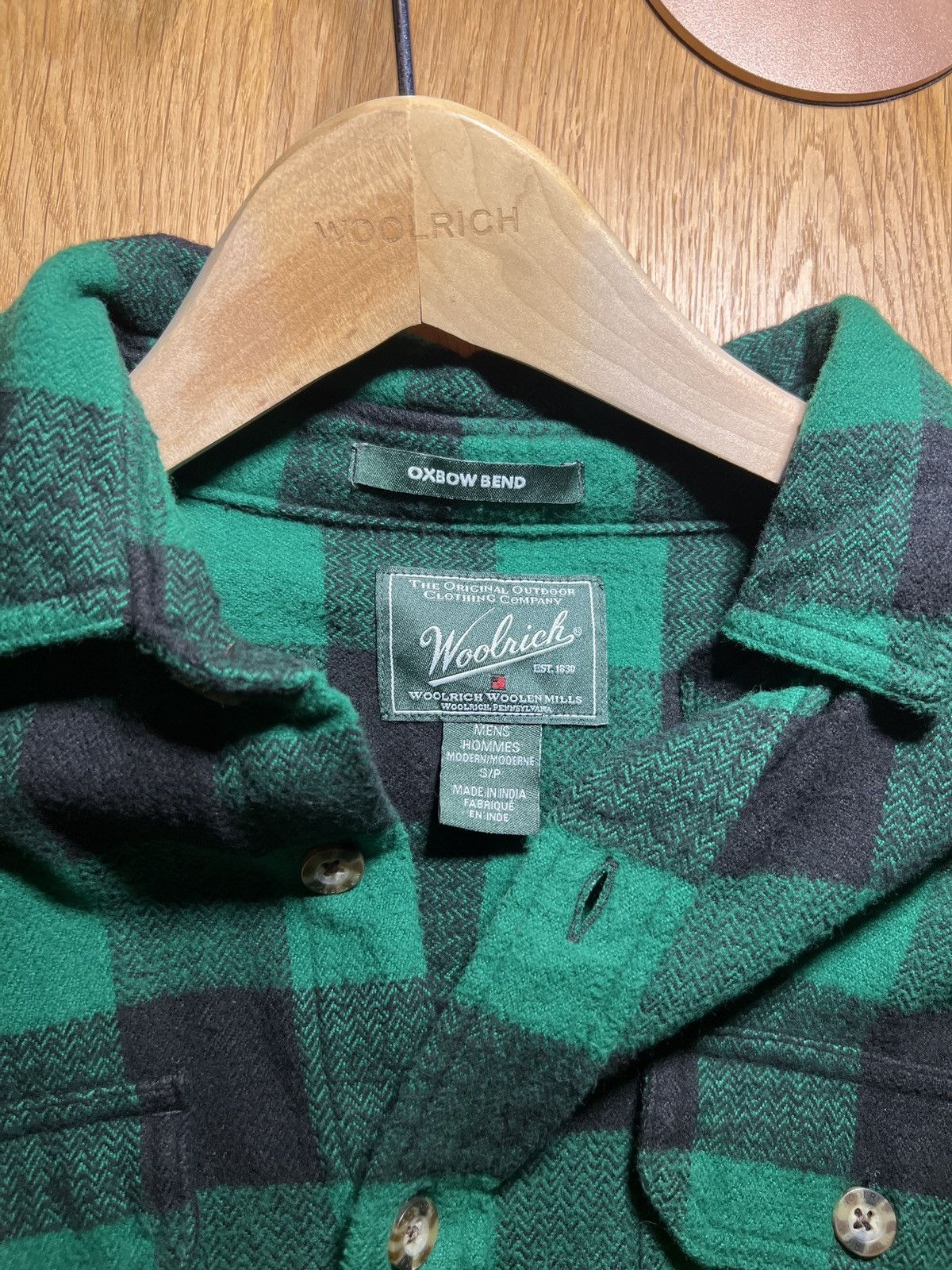 Woolrich Woolen Mills Woolrich Oxbow Flannel Overshirt S Size US S / EU 44-46 / 1 - 5 Thumbnail