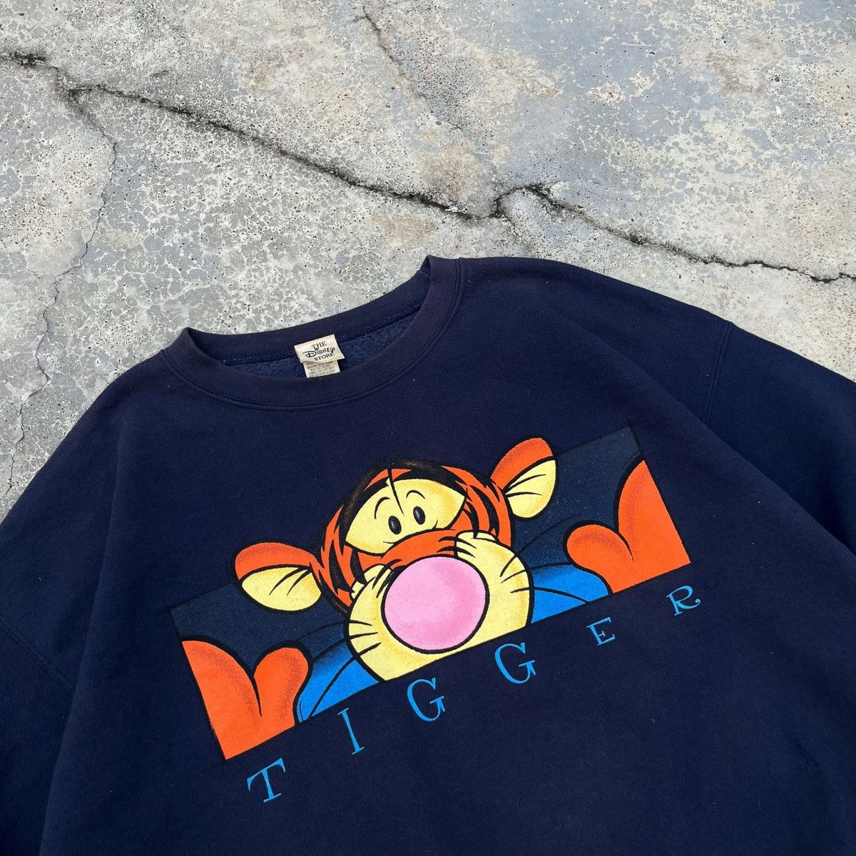 Disney Vintage 90s Winnie The Pooh Tigerr Nice Print Out Sweatshirt Size US XXL / EU 58 / 5 - 2 Thumbnail