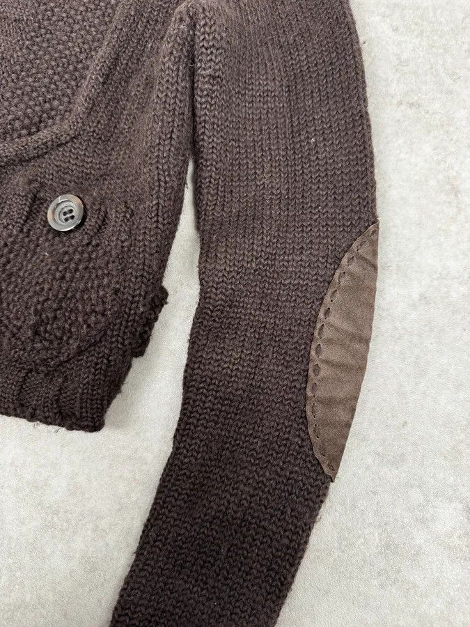 Dsquared2 AW2007 Dsquared2 Brown Wool Buttoned Cardigan Sweater Size S / US 4 / IT 40 - 9 Thumbnail