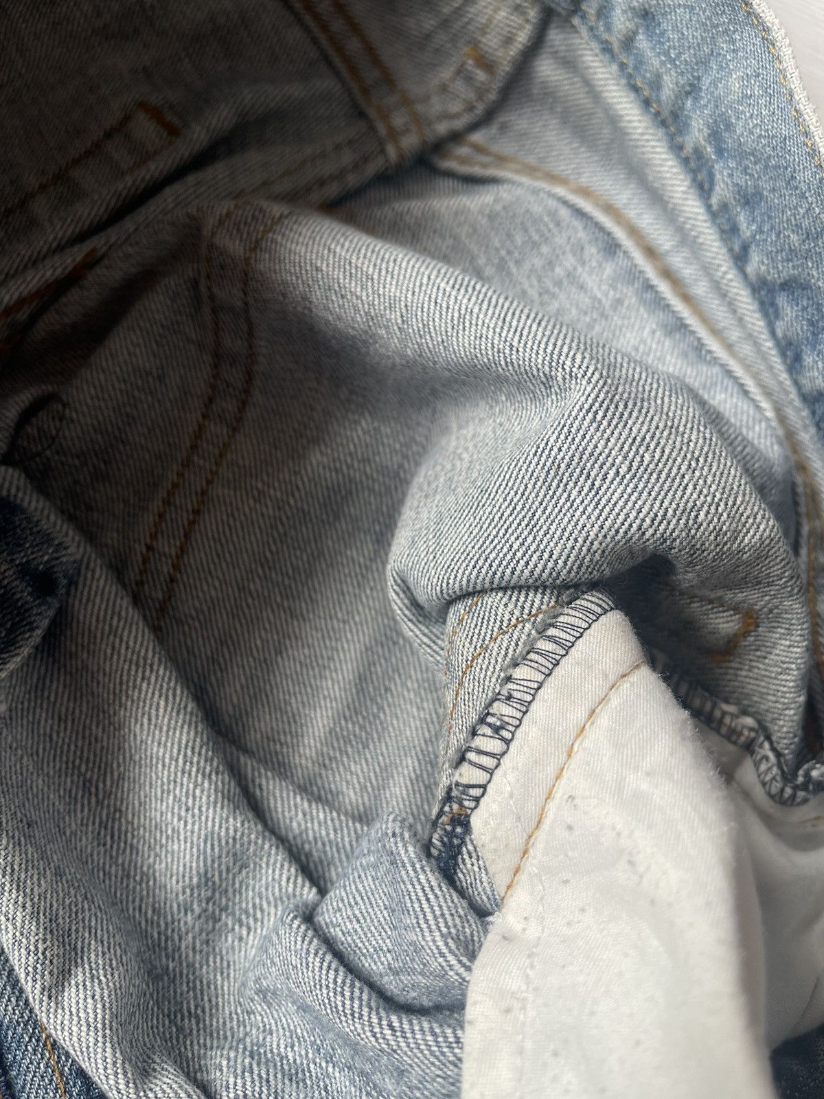 Le Grande Bleu (L.G.B.) OG Le Grand Bleu Washed Quarters Jeans Denim Size US 29 - 15 Thumbnail