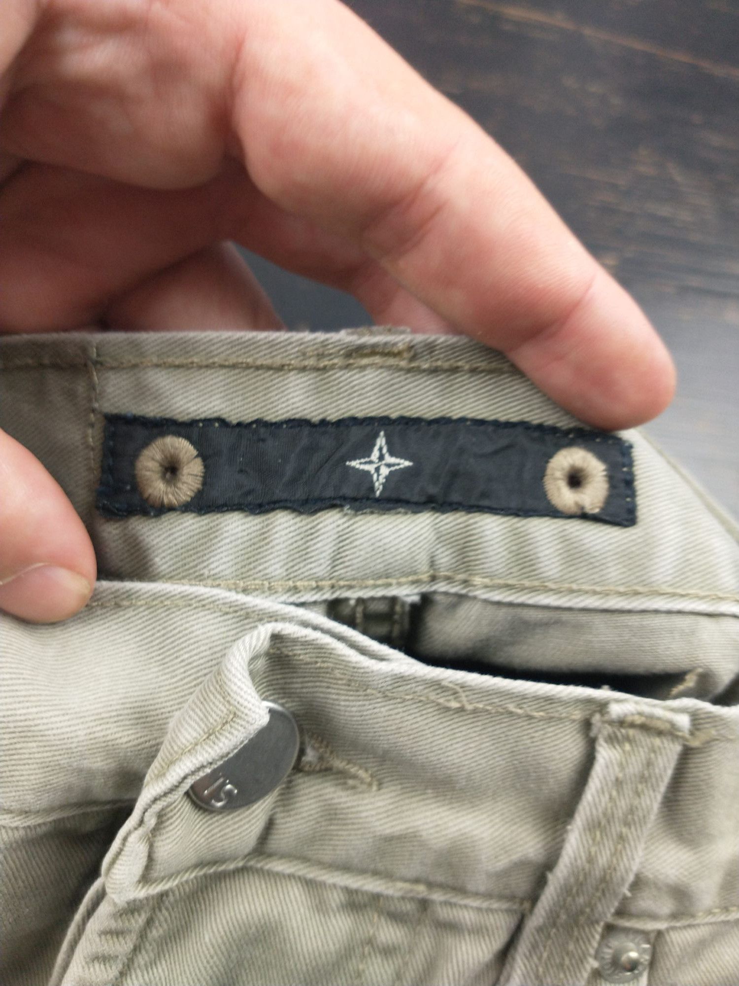 Stone Island Vintage Stone Island Jeans Trousers Size 30 Khaki Size US 30 / EU 46 - 8 Thumbnail