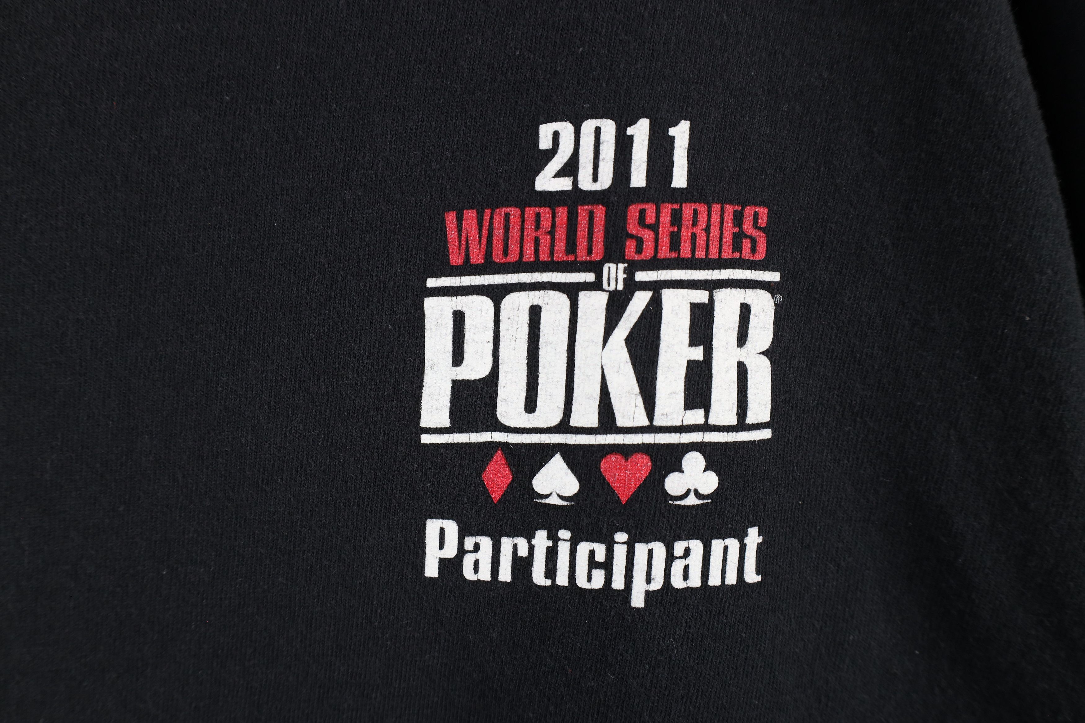 Vintage Vintage Y2K World Series of Poker Participant T-Shirt Black Size US L / EU 52-54 / 3 - 4 Thumbnail