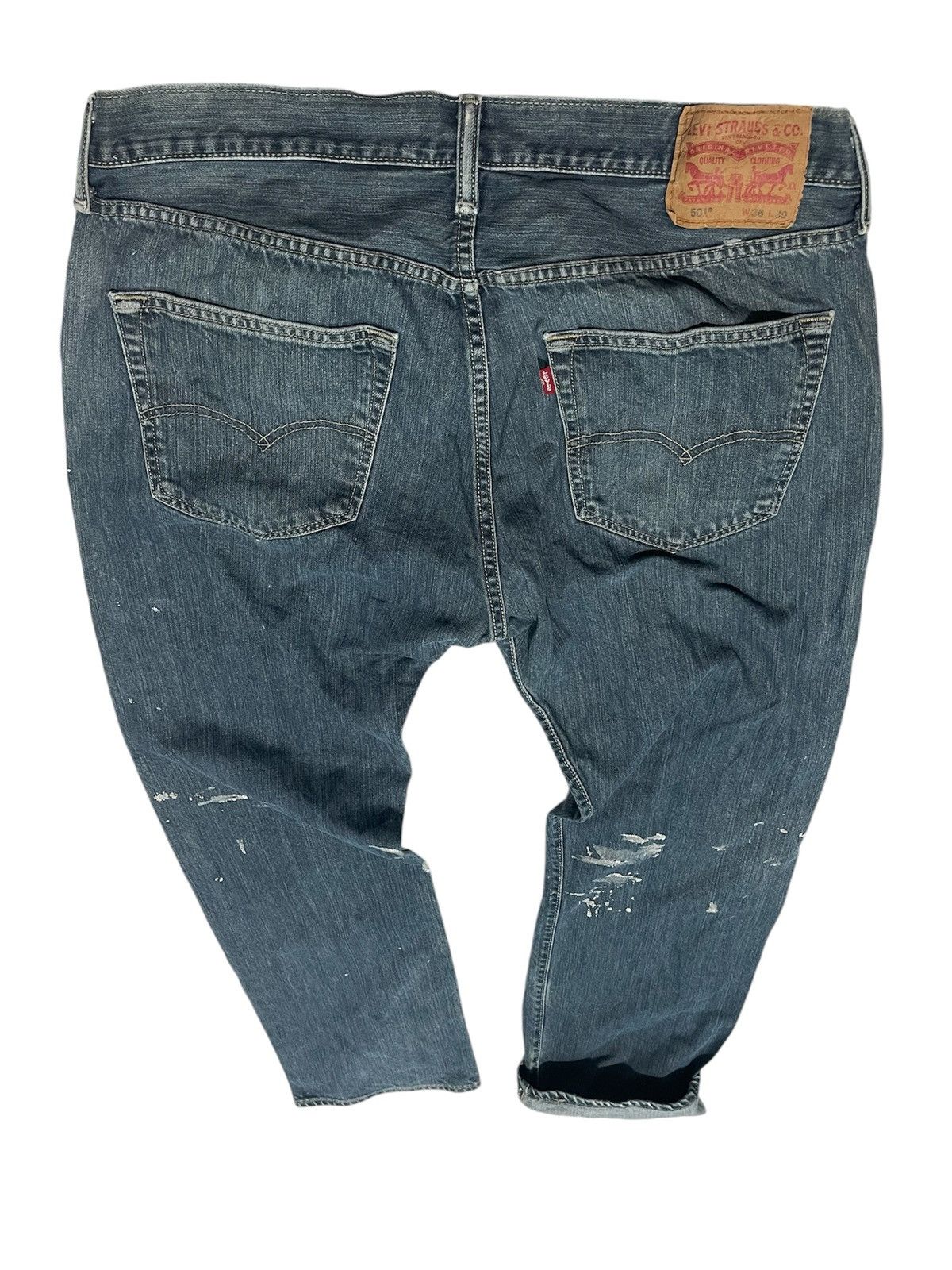 Designer × Levi's Levis 501 Painting Design Very Rare Size US 36 / EU 52 - 4 Thumbnail