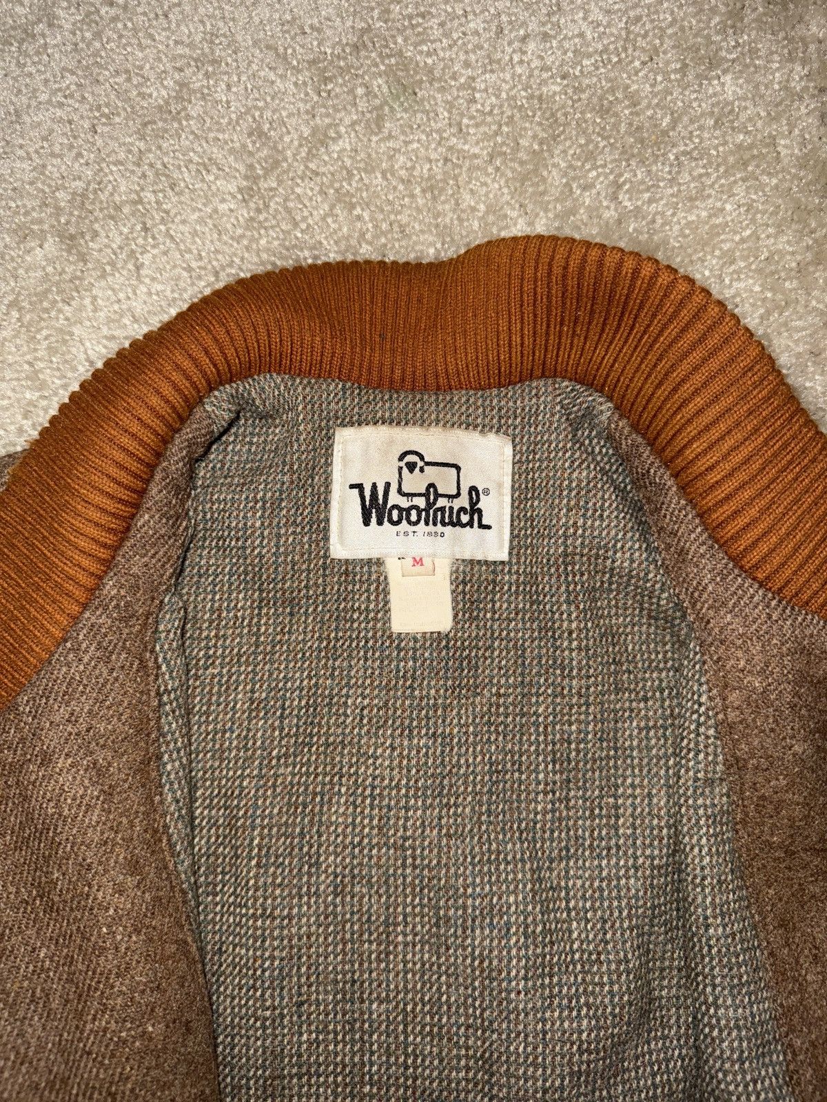 Woolrich Woolen Mills Vintage Woolrich Wool Bomber Jacket (Rare, Made in USA, Med) Size US M / EU 48-50 / 2 - 4 Thumbnail
