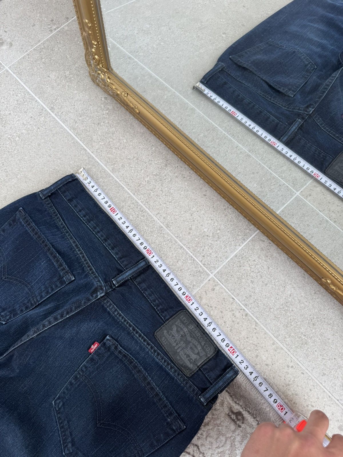 Levi's Levi's 511 Jeans – Dark Indigo Wash – W33 L34 Size US 34 / EU 50 - 5 Thumbnail