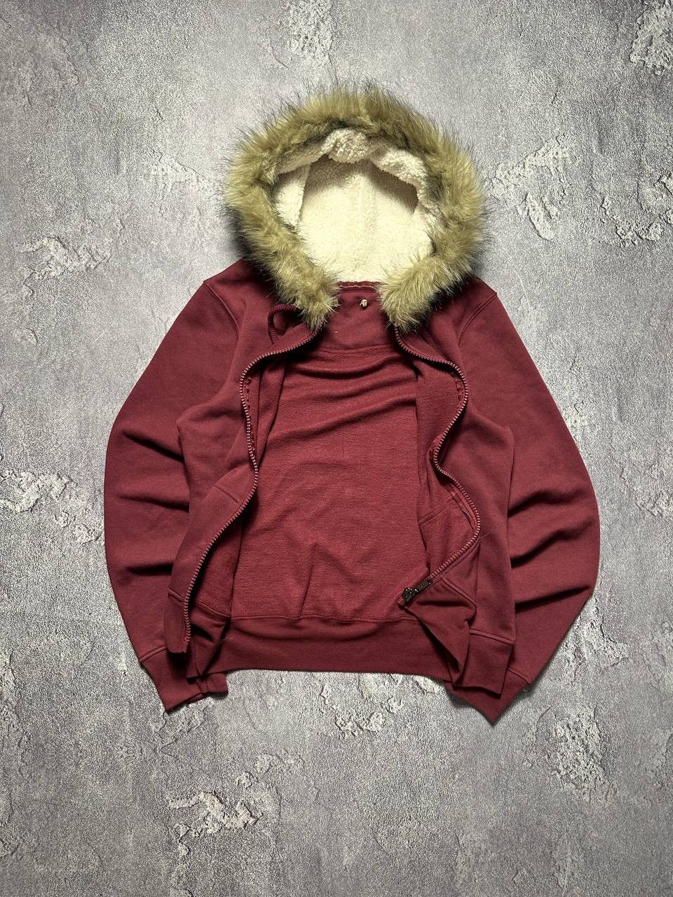If Six Was Nine × Japanese Brand × Le Grande Bleu (L.G.B.) 💥Faux Fur Alaska Hoodie women Size L / US 10 / IT 46 - 2 Thumbnail