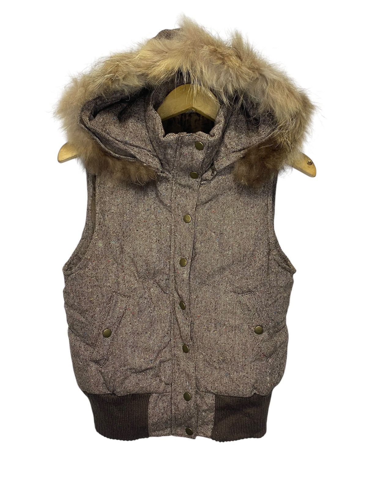 Other Japanese puffer fur vest hoodie removable Size US S / EU 44-46 / 1 - 1 Thumbnail