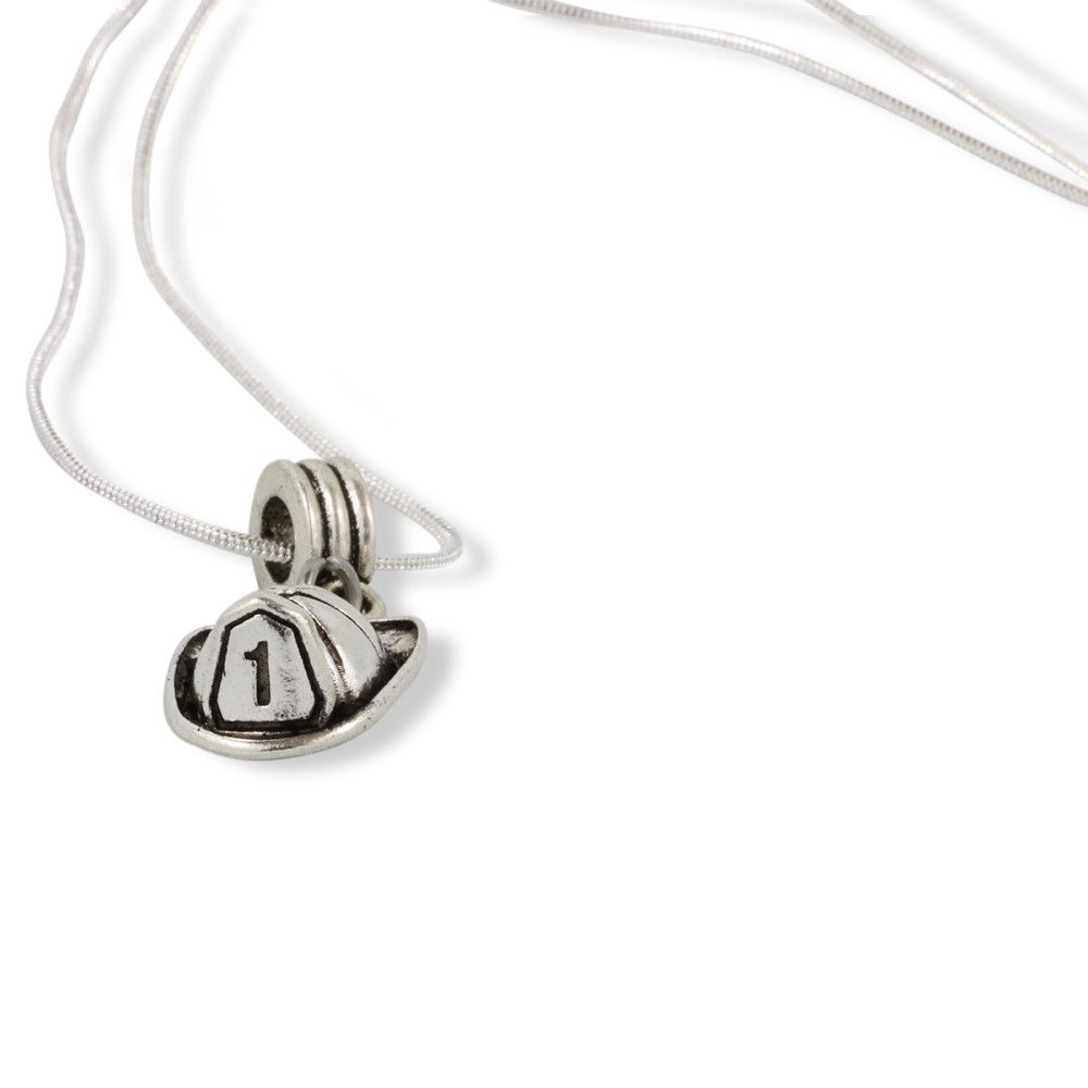 & Other Stories Fireman Helmet Fire Fighter Firemen Firewoman Necklace Size ONE SIZE - 3 Thumbnail