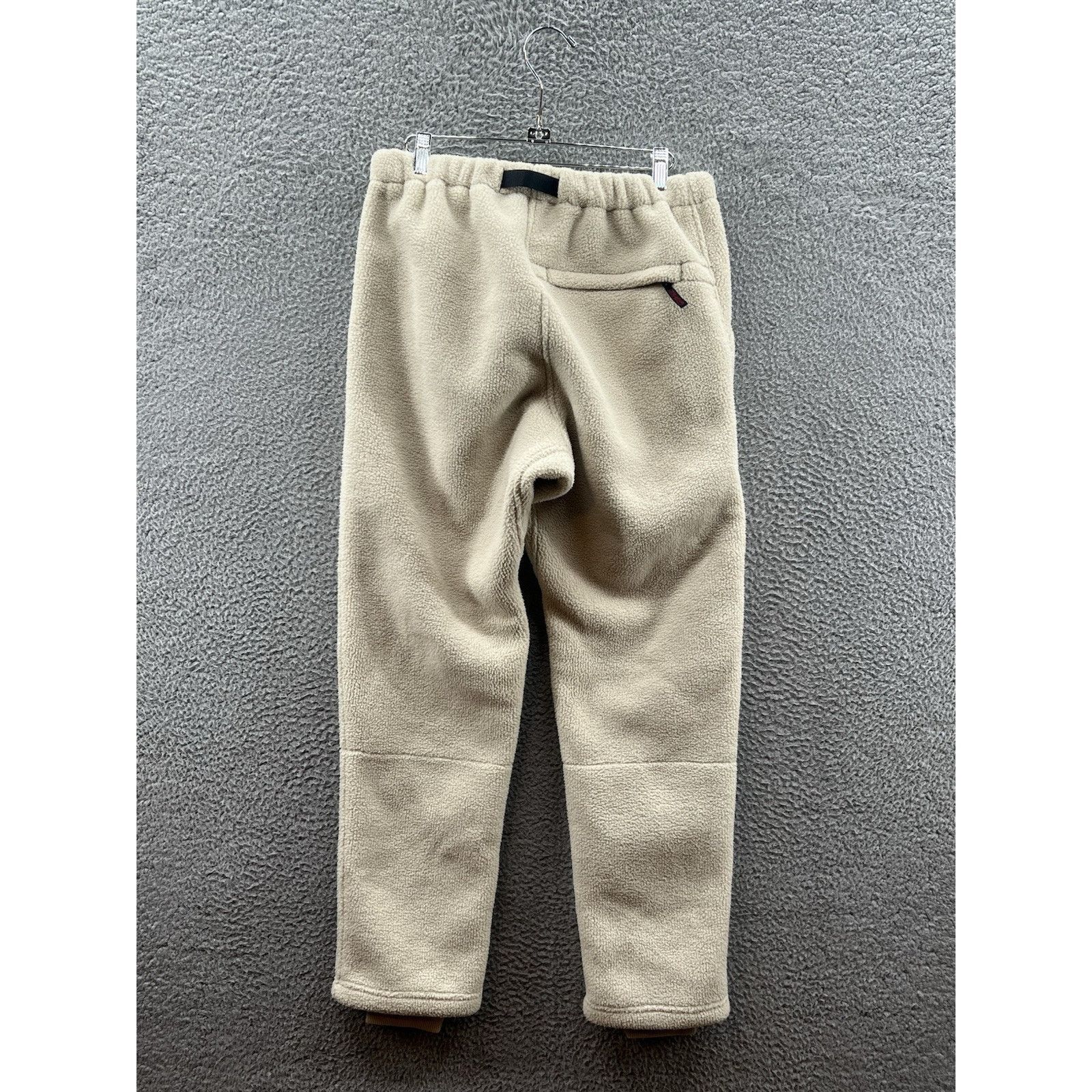 Gramicci Gramicci Boa Deep Pile Fleece Track Pants Tan Jogger Sherpa Size US 32 / EU 48 - 2 Thumbnail