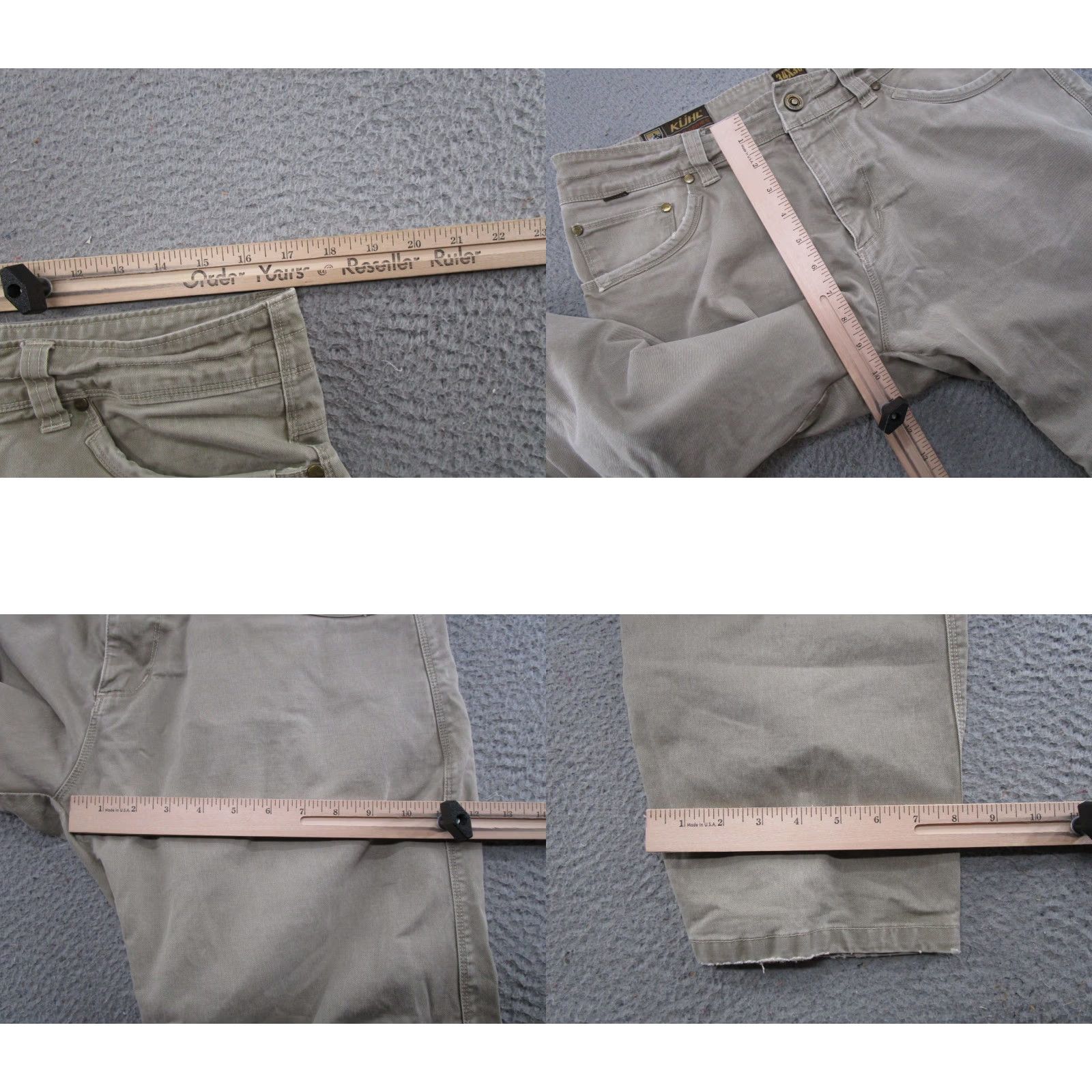 Vintage Kuhl Rydr Crag Series Beige Men’s Pants 34x30 Hiking Outdoors Vintage No Size US 34 / EU 50 - 8 Thumbnail