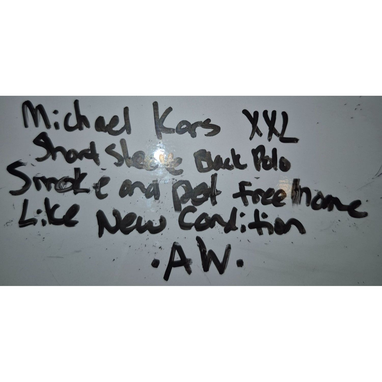 Michael Kors Michael Kors Mens Black Polo Shirt With Button Pockets XXL C Size US XXL / EU 58 / 5 - 5 Thumbnail