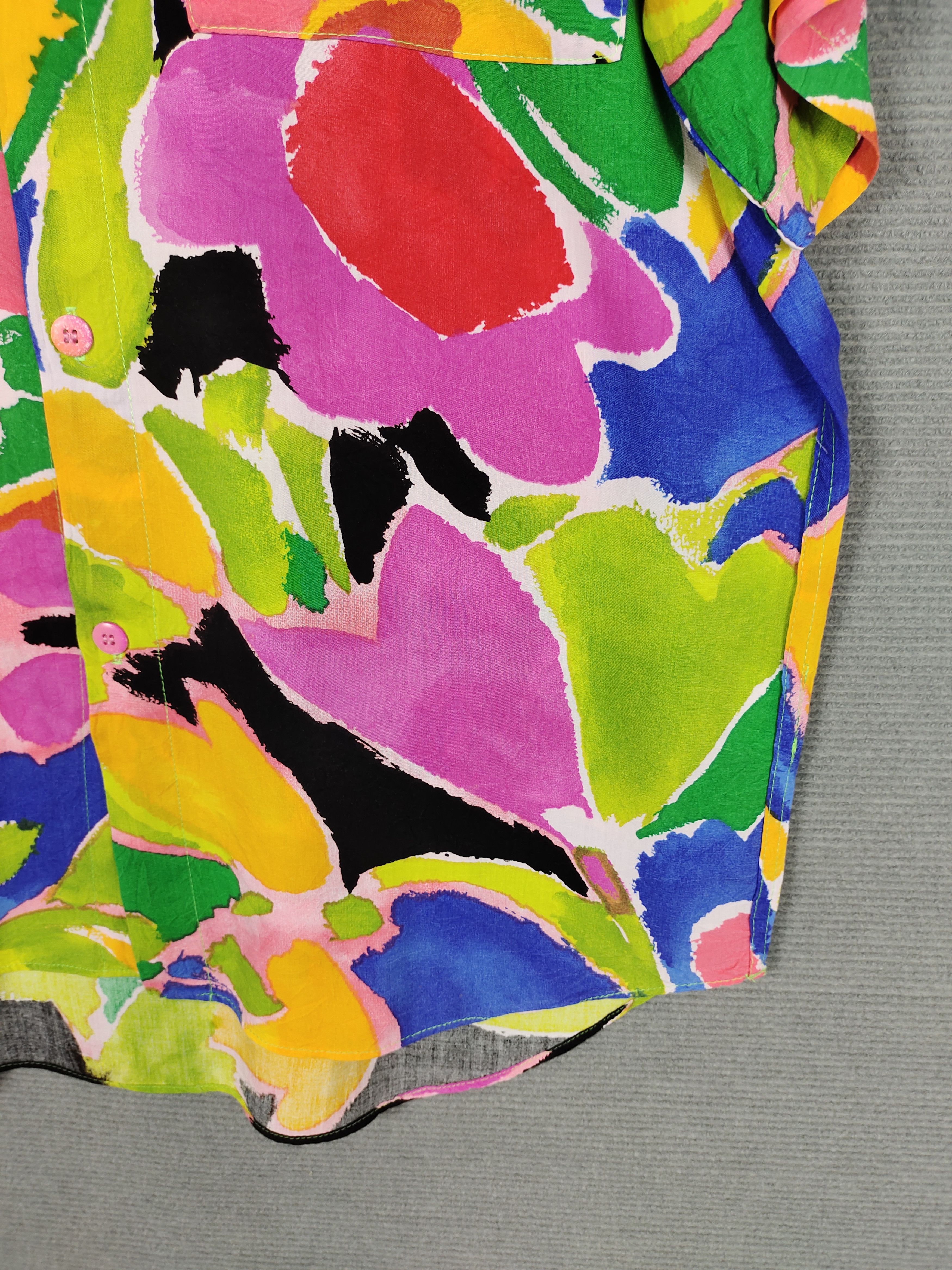 Jams World 1980s Jams World Surf Line Hawaii Rayon Hawaiian Shirt Size US M / EU 48-50 / 2 - 4 Thumbnail