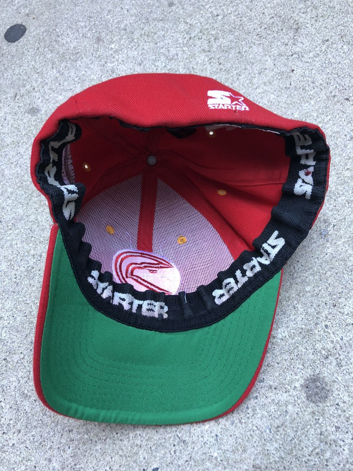 Starter Vintage 90s Atlanta Hawks Fitted Size ONE SIZE - 4 Thumbnail