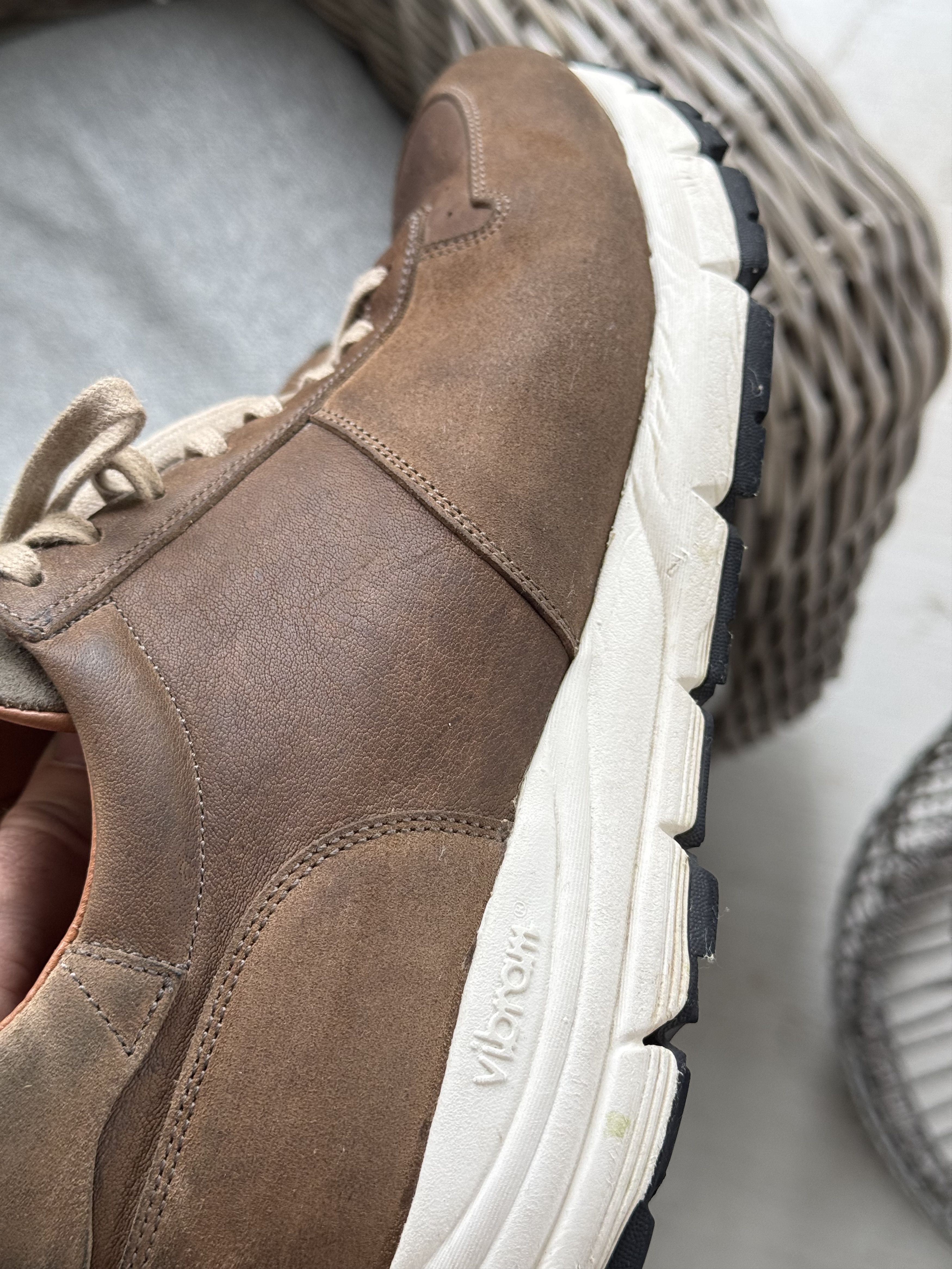Viberg Viberg Asphalto Washed Kangoroo Sneakers Size US 7.5 / EU 40-41 - 6 Thumbnail
