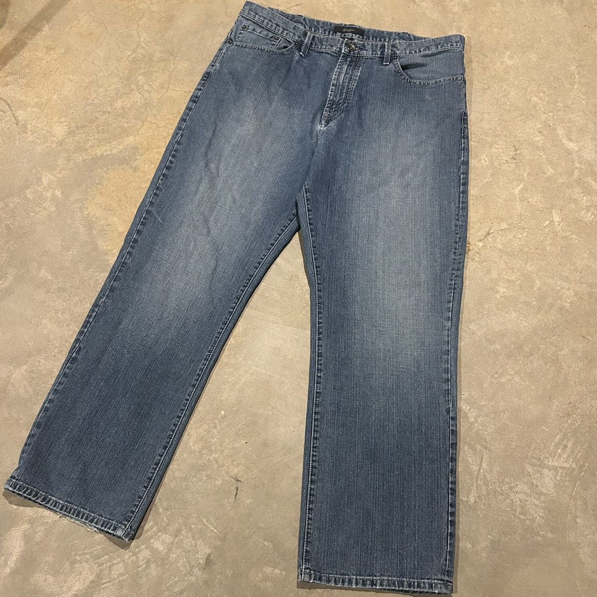 Sean John × Southpole × Vintage Vintage Y2K Sean John Embroidered Baggy Jeans Skater JNCO Size US 38 / EU 54 - 6 Thumbnail