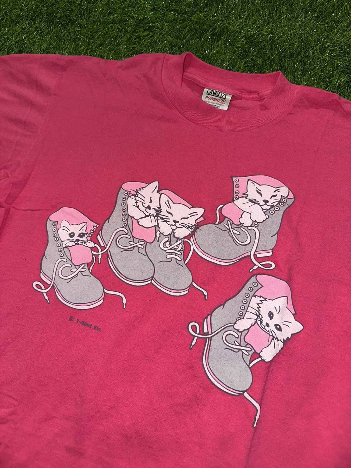 Vintage Vintage Cat Tee Shirt Size Large Size US L / EU 52-54 / 3 - 2 Thumbnail
