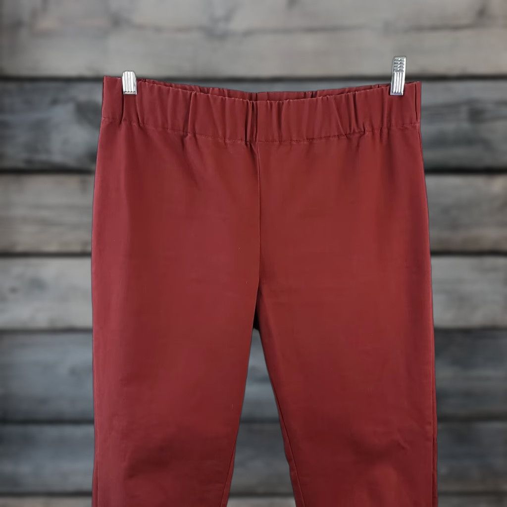 Soft Surroundings Soft Surroundings Womens Metro Legging Jeans Sz M Tall Brick Red Pull On Jeans Size 32" / US 10 / IT 46 - 1 Thumbnail